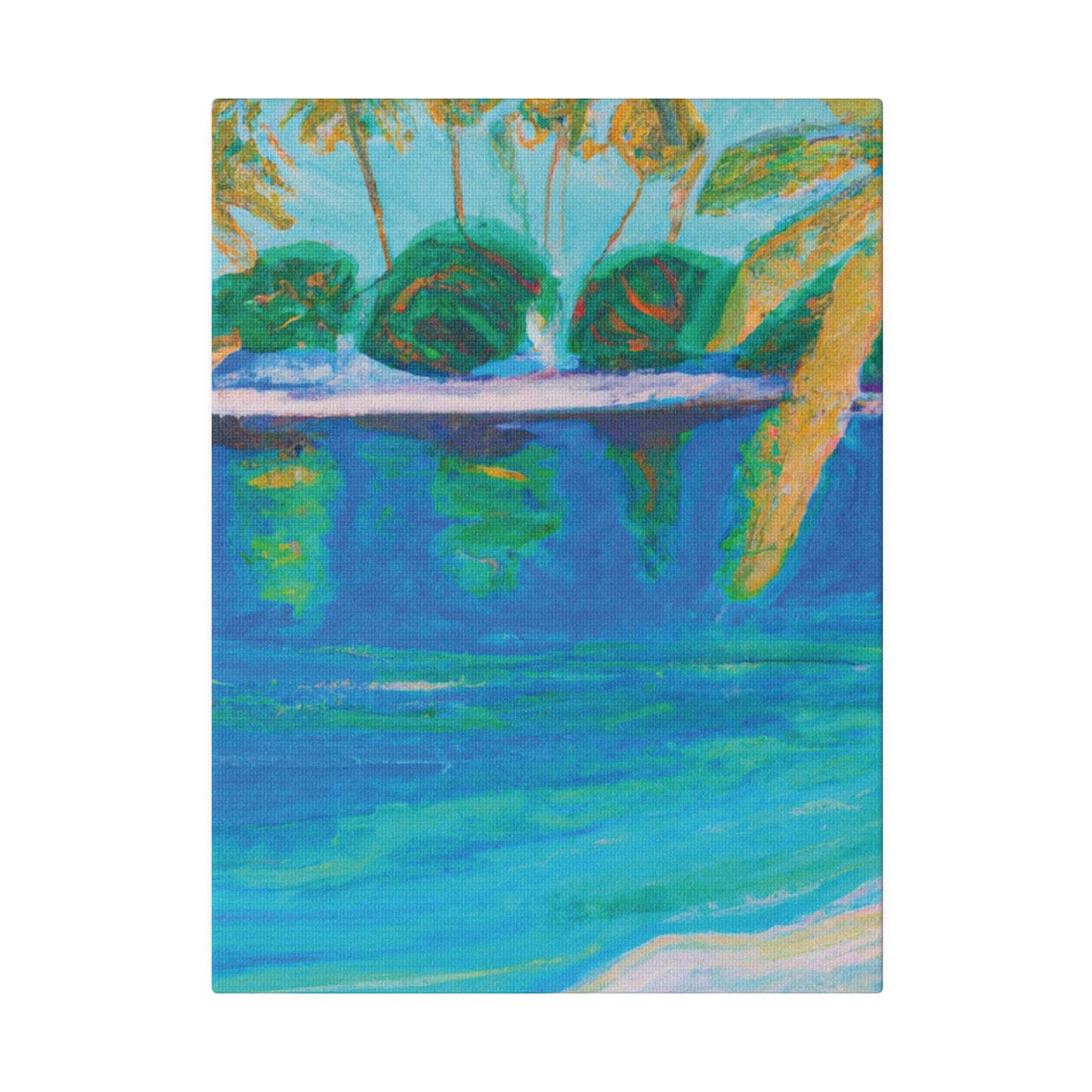 8975V - Bahamas Ocean Painting Print | Bahamas | Ocean | Beach | Poster | Home Decor | Wall Art | Canvas