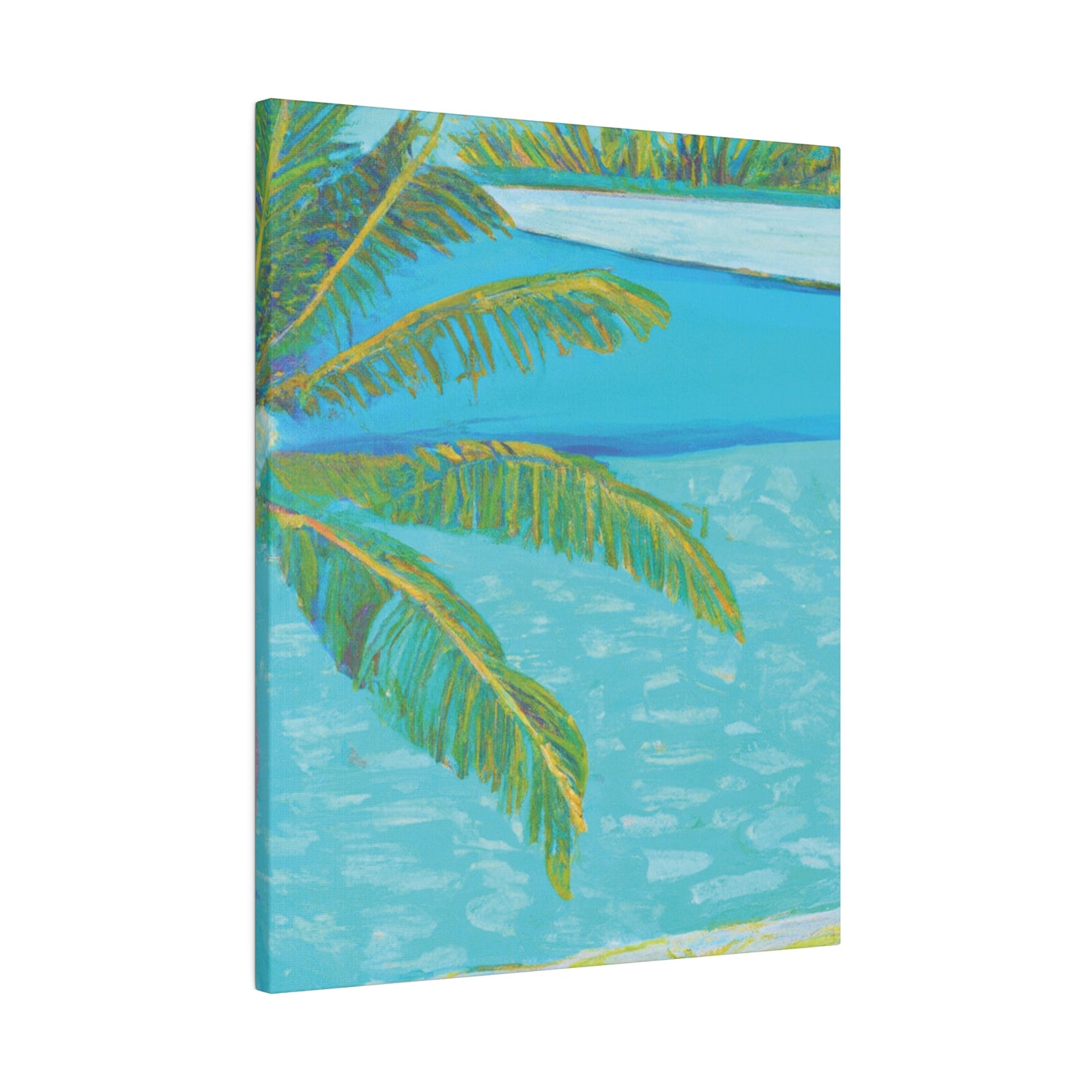 6398H - Bahamas Ocean Painting Print | Bahamas | Ocean | Beach | Poster | Home Decor | Wall Art | Canvas