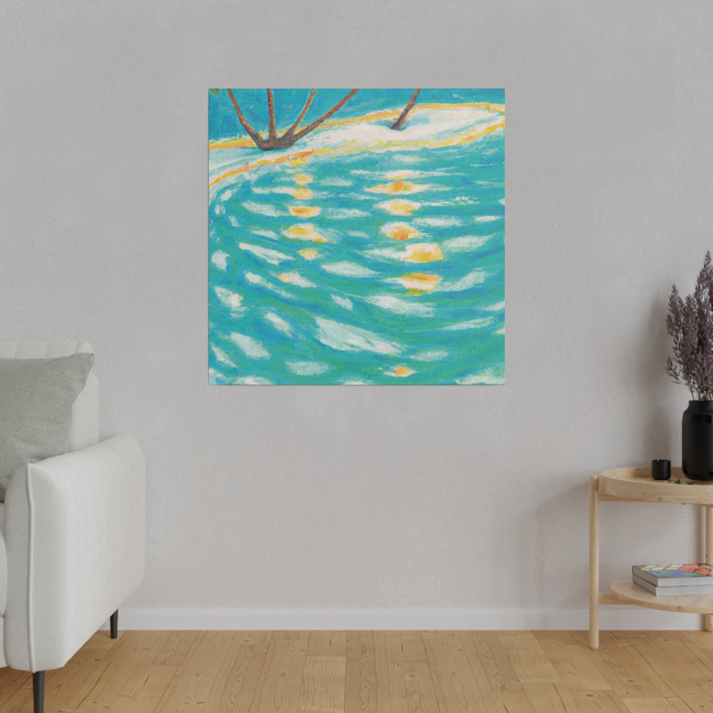 9029O - Bahamas Ocean Painting Print | Bahamas | Ocean | Beach | Poster | Home Decor | Wall Art | Canvas