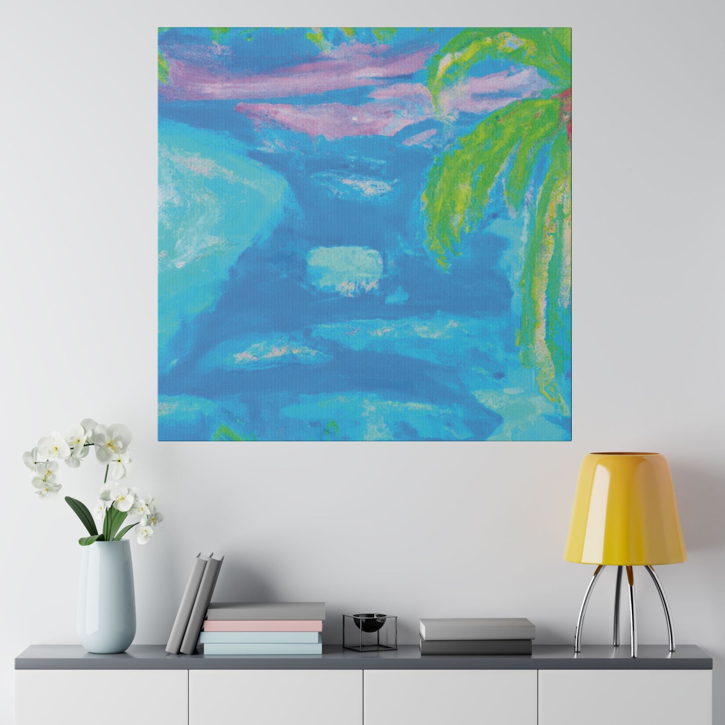 254A - Bahamas Ocean Painting Print | Bahamas | Ocean | Beach | Poster | Home Decor | Wall Art | Canvas