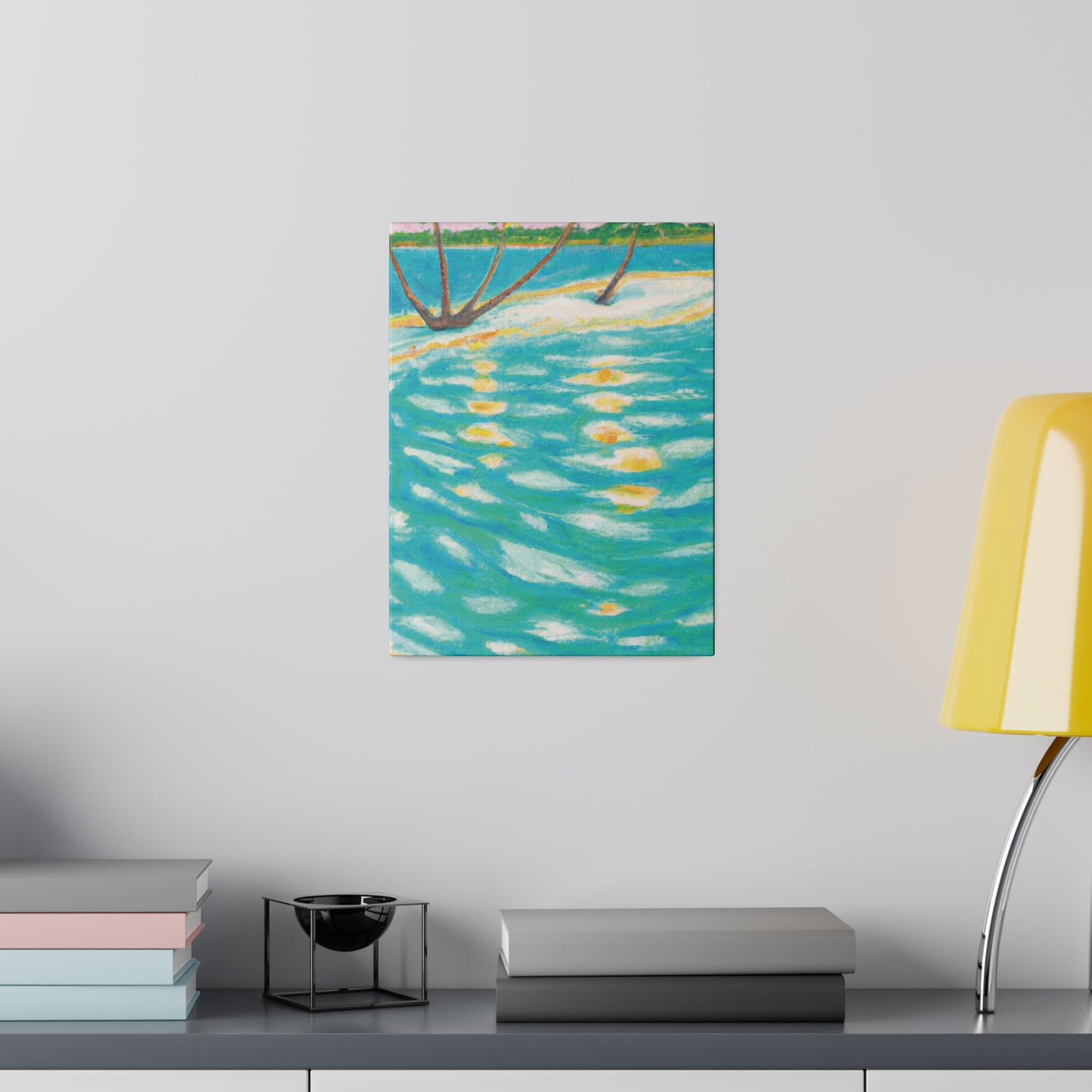 9029O - Bahamas Ocean Painting Print | Bahamas | Ocean | Beach | Poster | Home Decor | Wall Art | Canvas