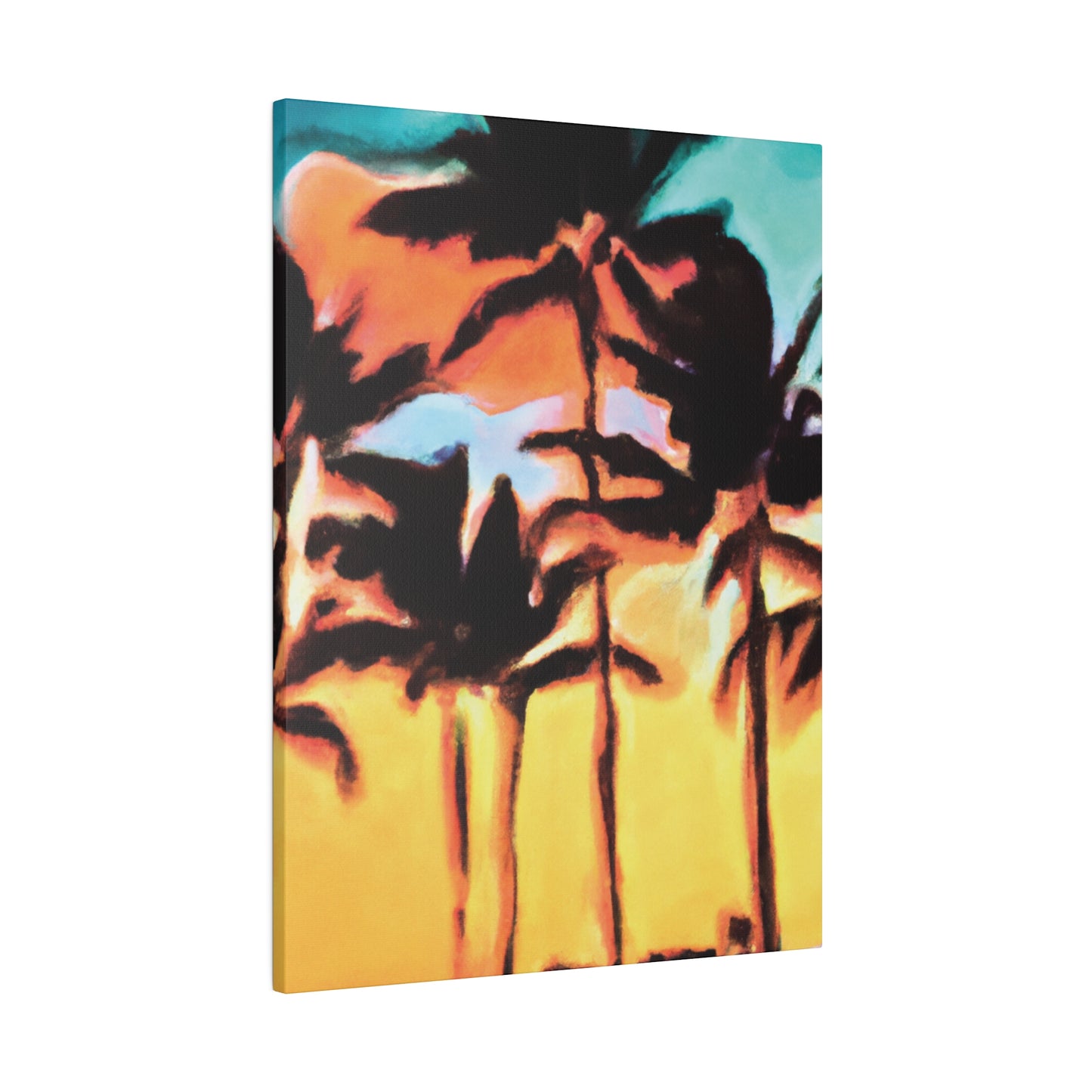 6306Z - Miami Beach Sunset Painting Print | Miami | Beach | Sunset | Poster | Home Decor | Wall Art | Canvas