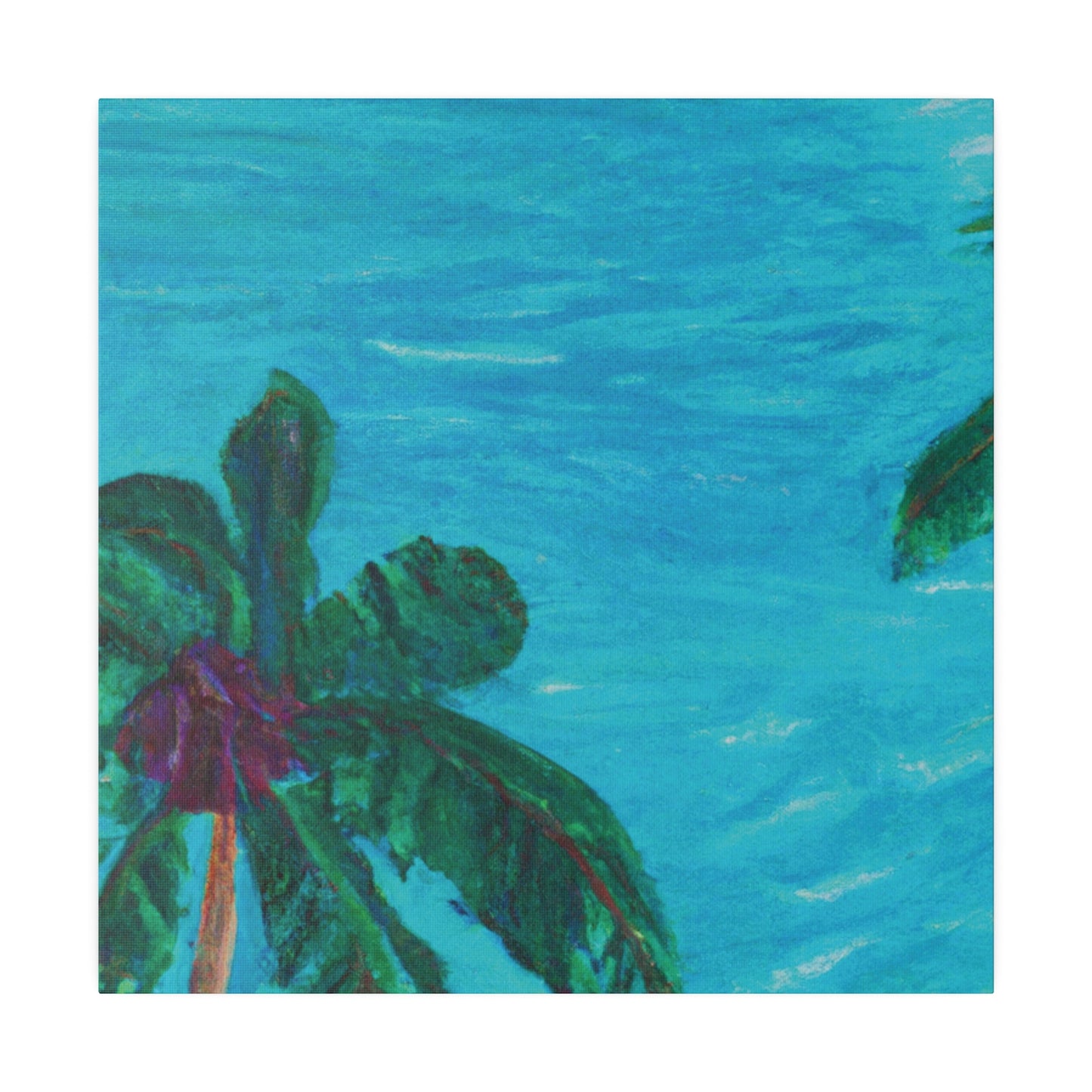 8319W - Bahamas Ocean Painting Print | Bahamas | Ocean | Beach | Poster | Home Decor | Wall Art | Canvas