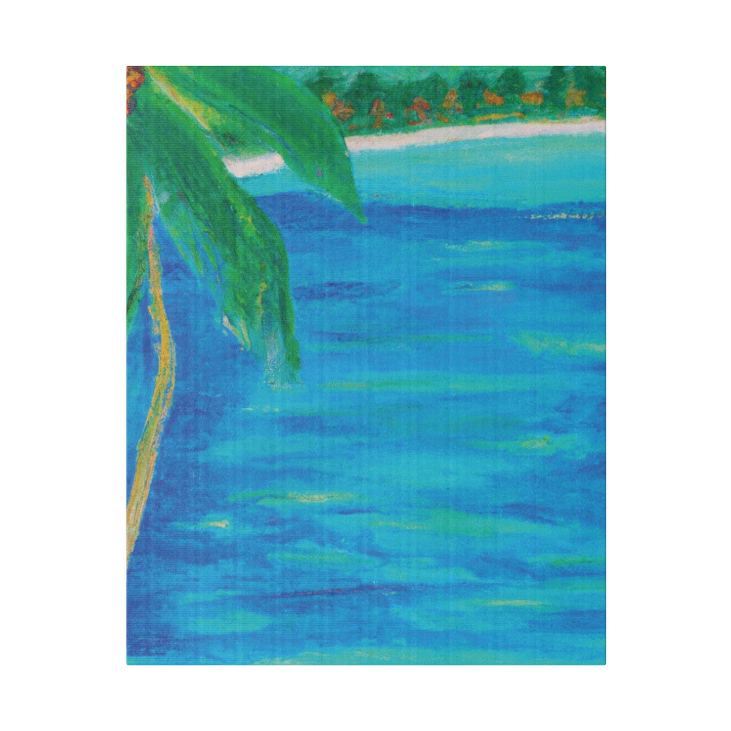 9272V - Bahamas Ocean Painting Print | Bahamas | Ocean | Beach | Poster | Home Decor | Wall Art | Canvas