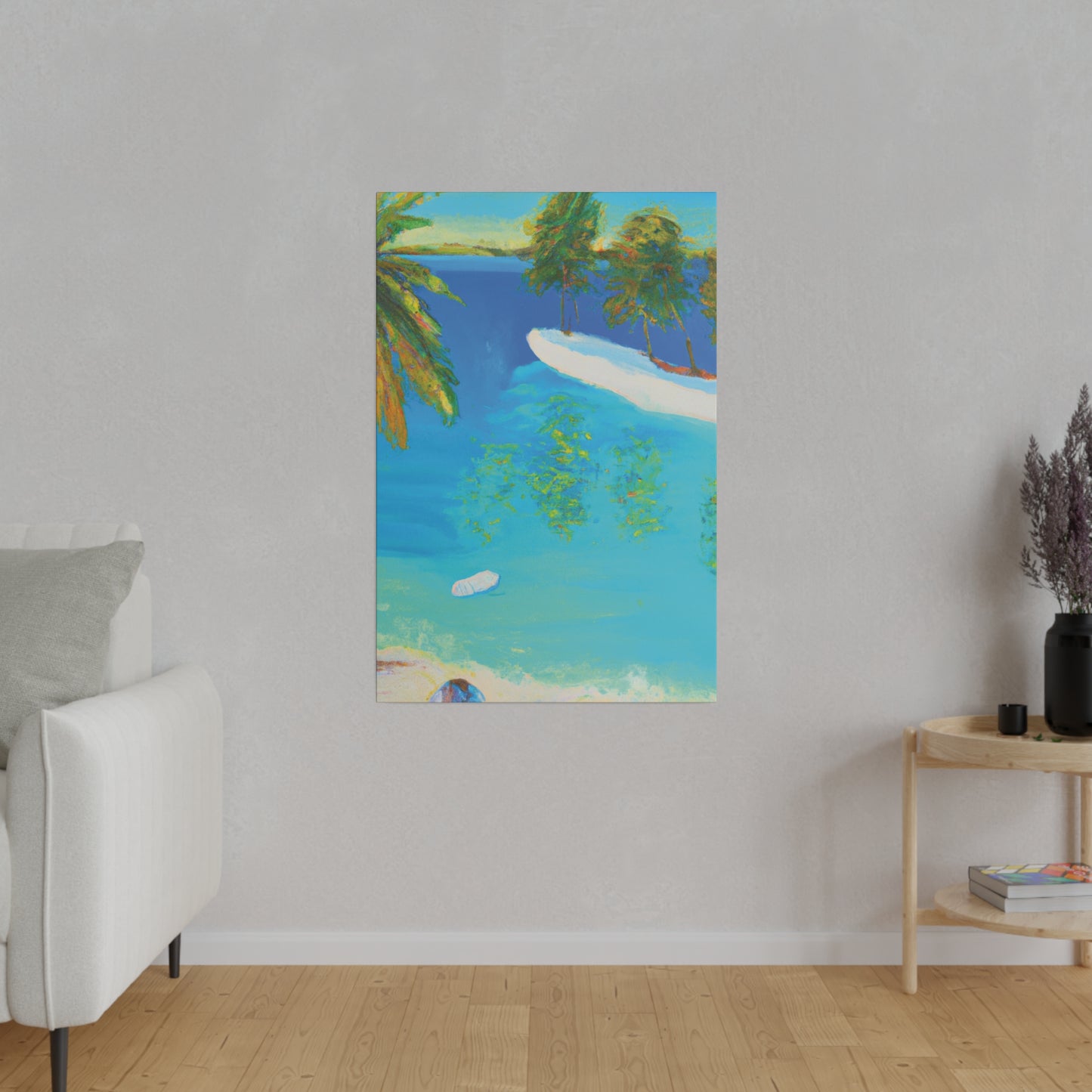 5382V - Bahamas Ocean Painting Print | Bahamas | Ocean | Beach | Poster | Home Decor | Wall Art | Canvas