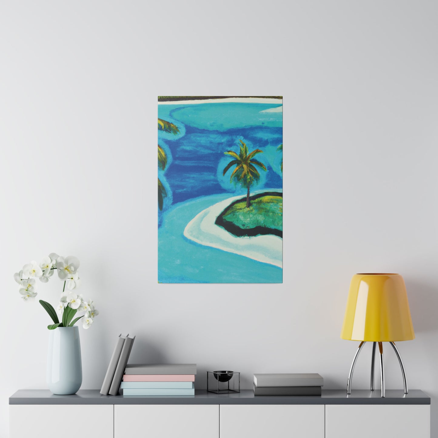 4265U - Bahamas Ocean Painting Print | Bahamas | Ocean | Beach | Poster | Home Decor | Wall Art | Canvas