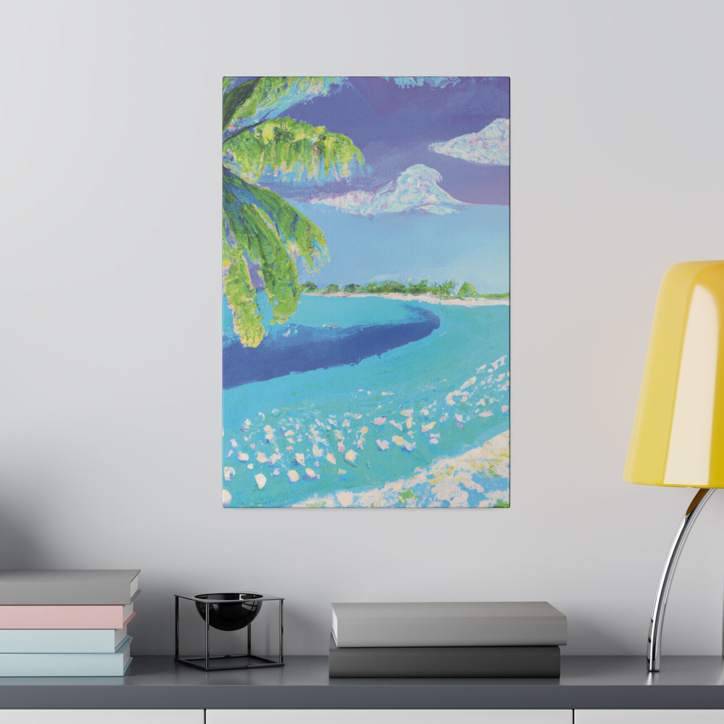 9792F - Bahamas Ocean Painting Print | Bahamas | Ocean | Beach | Poster | Home Decor | Wall Art | Canvas
