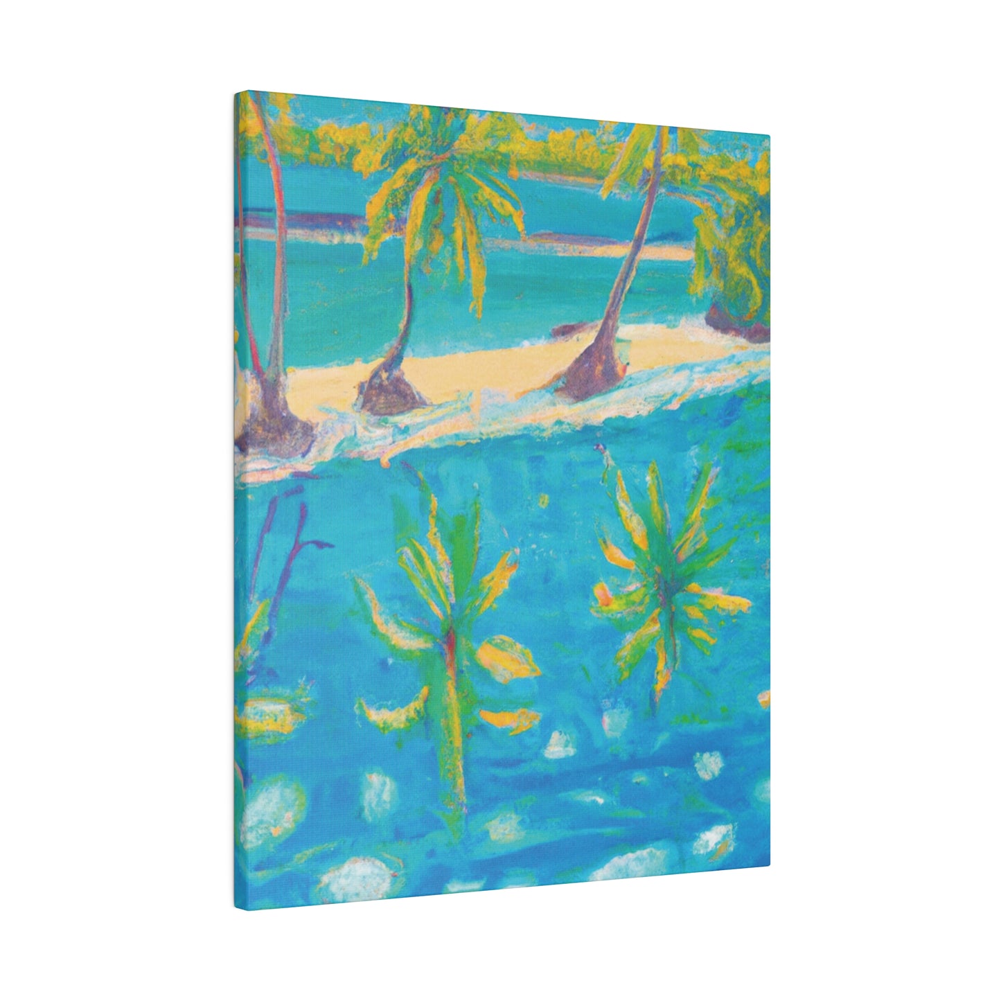 4825R - Bahamas Ocean Painting Print | Bahamas | Ocean | Beach | Poster | Home Decor | Wall Art | Canvas