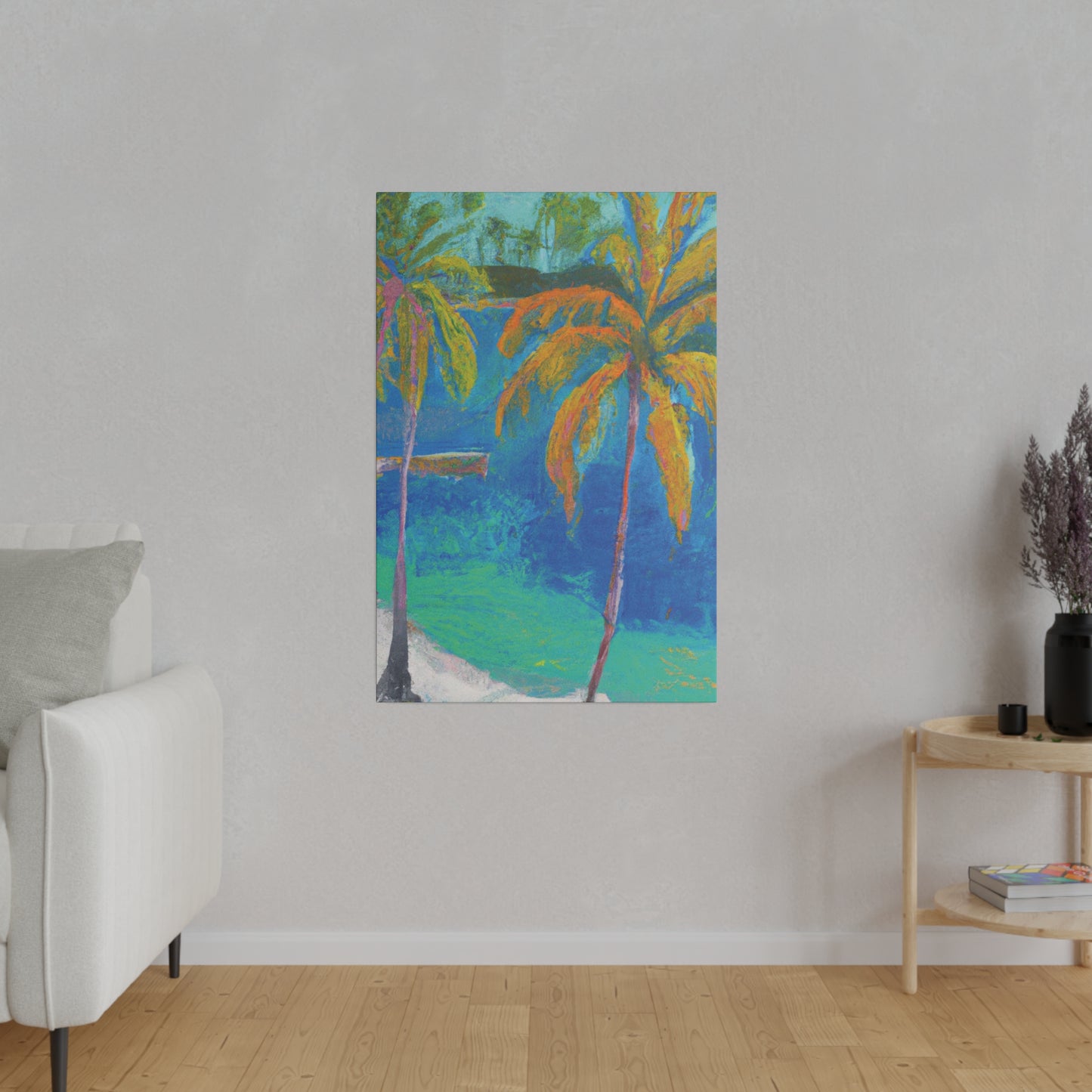 5481T - Bahamas Ocean Painting Print | Bahamas | Ocean | Beach | Poster | Home Decor | Wall Art | Canvas