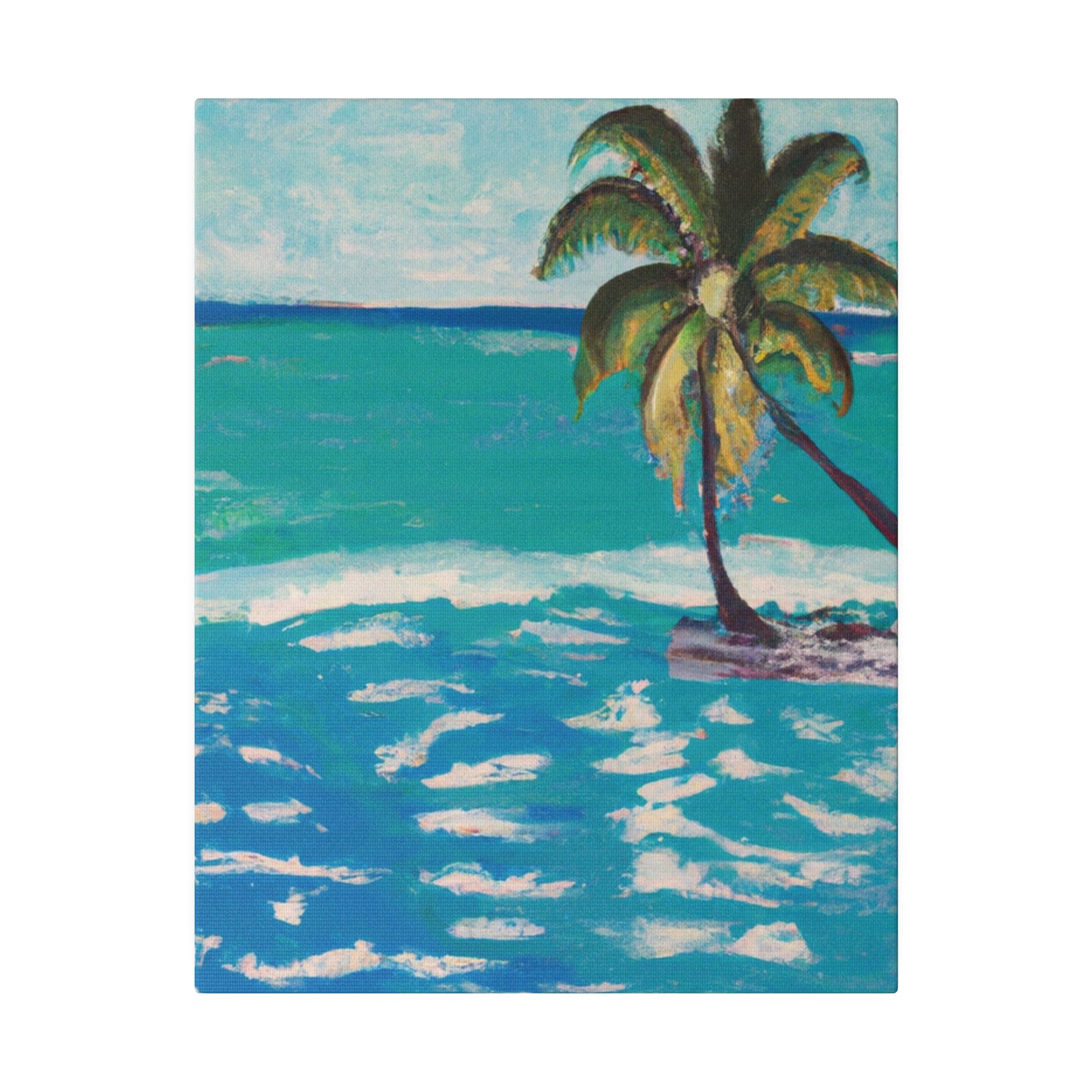 4081V - Bahamas Ocean Painting Print | Bahamas | Ocean | Beach | Poster | Home Decor | Wall Art | Canvas