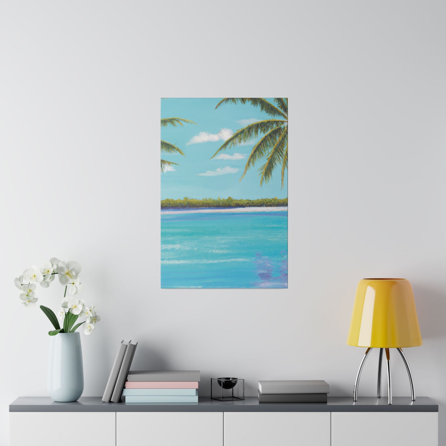 8132D - Bahamas Ocean Painting Print | Bahamas | Ocean | Beach | Poster | Home Decor | Wall Art | Canvas