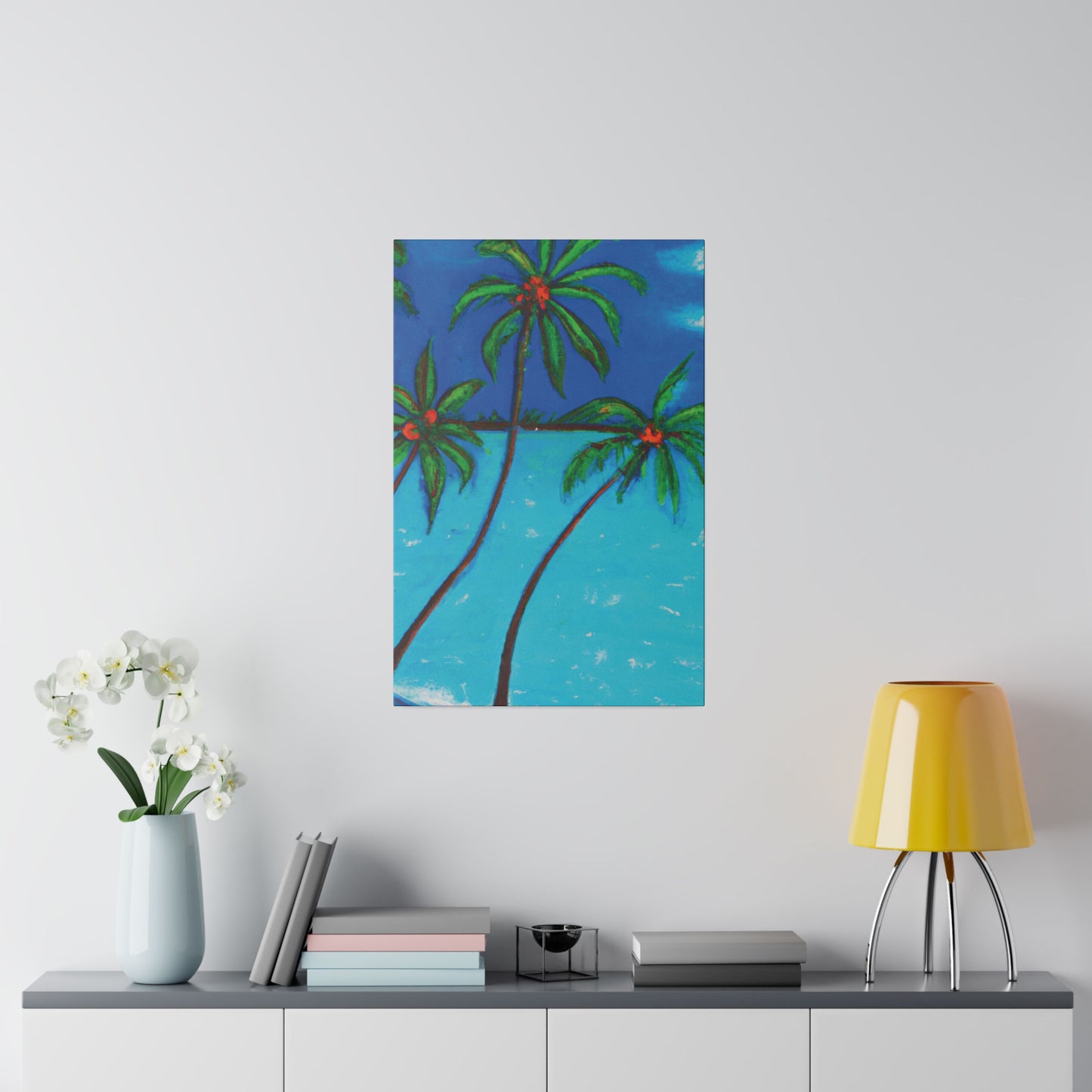 9305W - Bahamas Ocean Painting Print | Bahamas | Ocean | Beach | Poster | Home Decor | Wall Art | Canvas