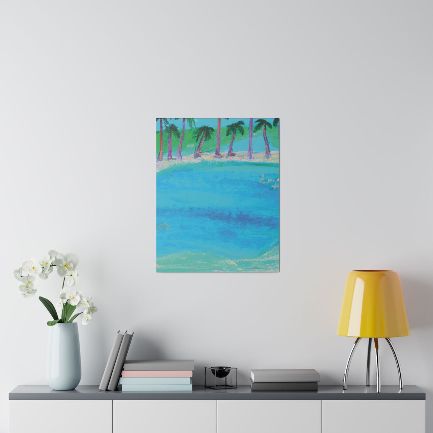 7907S - Bahamas Ocean Painting Print | Bahamas | Ocean | Beach | Poster | Home Decor | Wall Art | Canvas