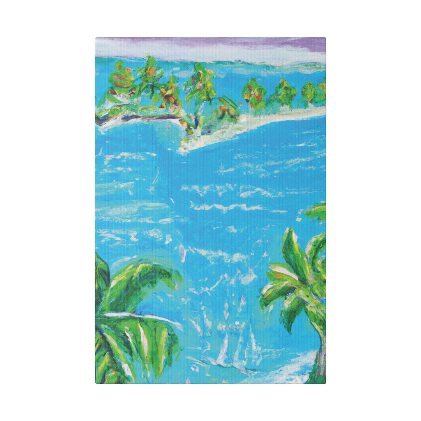 9413O - Bahamas Ocean Painting Print | Bahamas | Ocean | Beach | Poster | Home Decor | Wall Art | Canvas