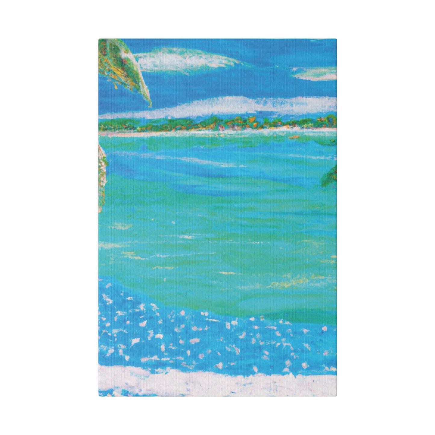 4740W - Bahamas Ocean Painting Print | Bahamas | Ocean | Beach | Poster | Home Decor | Wall Art | Canvas