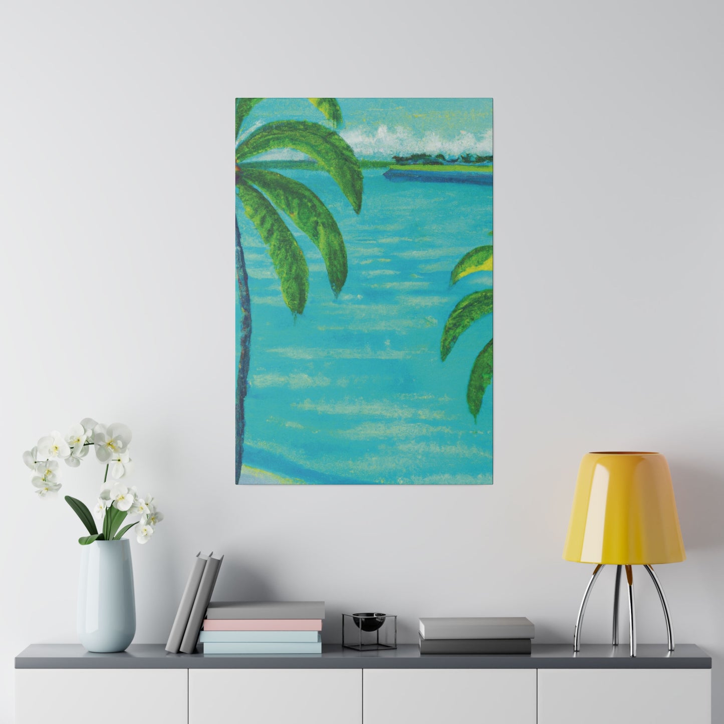 3184O - Bahamas Ocean Painting Print | Bahamas | Ocean | Beach | Poster | Home Decor | Wall Art | Canvas