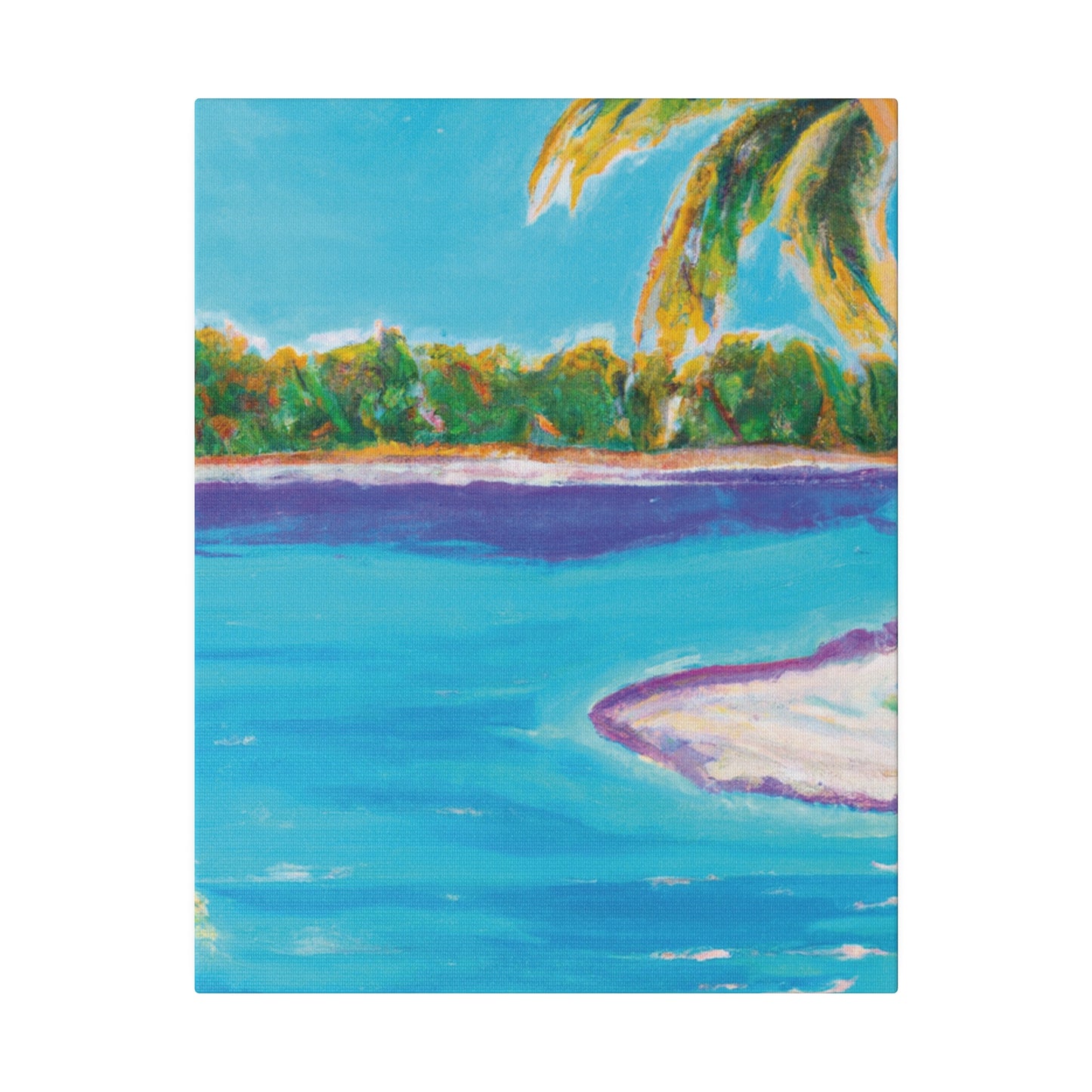 6781B - Bahamas Ocean Painting Print | Bahamas | Ocean | Beach | Poster | Home Decor | Wall Art | Canvas