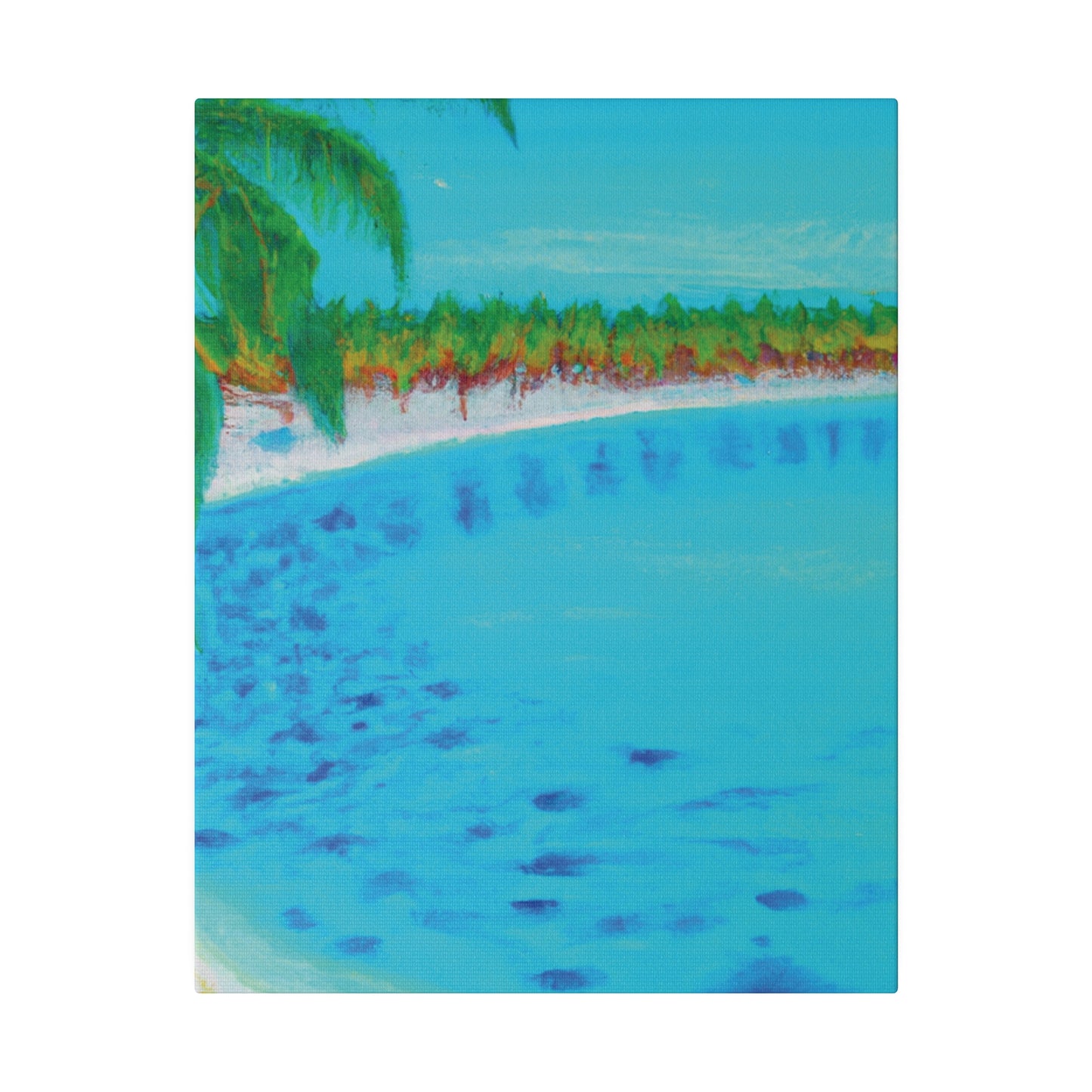 9677R - Bahamas Ocean Painting Print | Bahamas | Ocean | Beach | Poster | Home Decor | Wall Art | Canvas