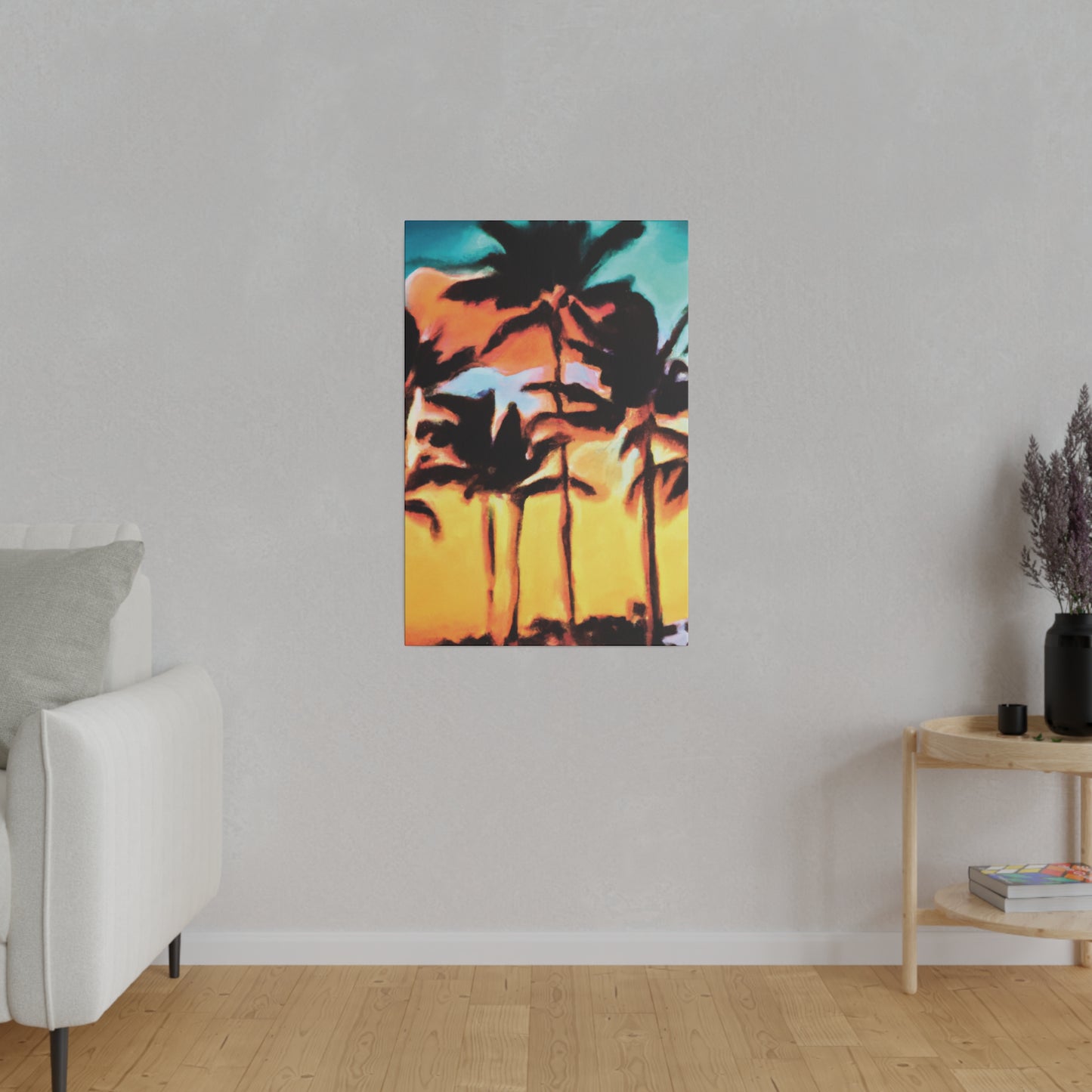 6306Z - Miami Beach Sunset Painting Print | Miami | Beach | Sunset | Poster | Home Decor | Wall Art | Canvas