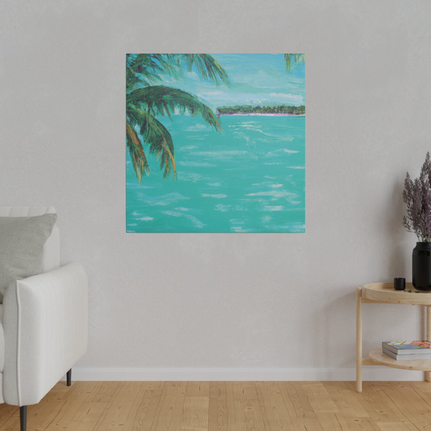 362P - Bahamas Ocean Painting Print | Bahamas | Ocean | Beach | Poster | Home Decor | Wall Art | Canvas