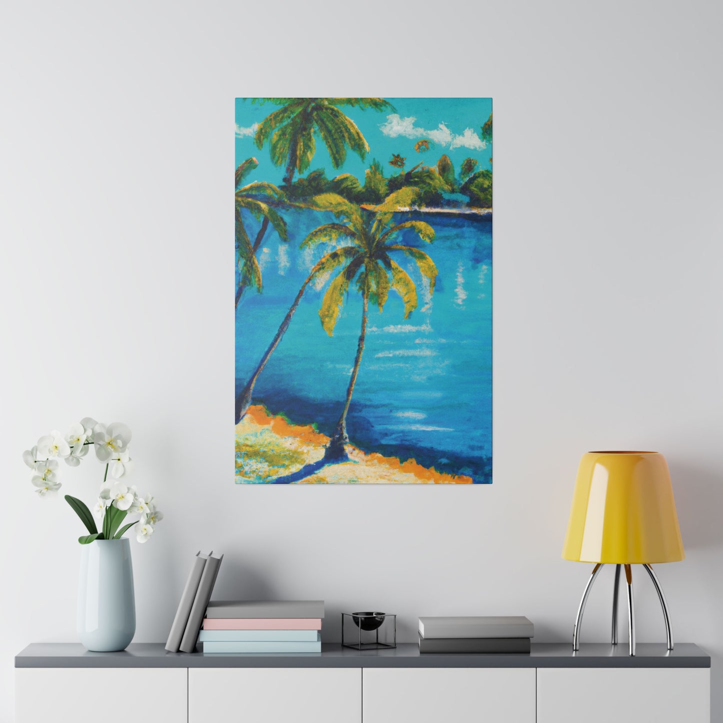 856Y - Bahamas Ocean Painting Print | Bahamas | Ocean | Beach | Poster | Home Decor | Wall Art | Canvas