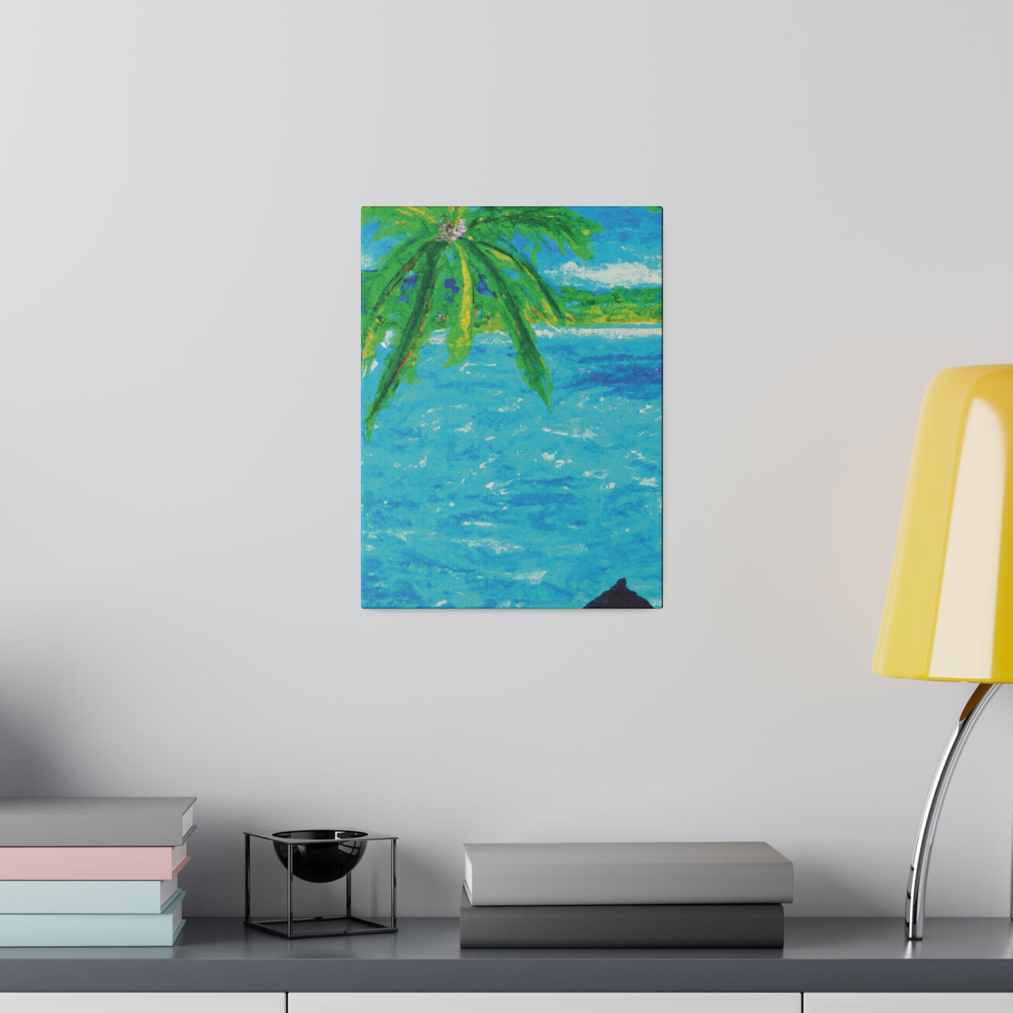 7355H - Bahamas Ocean Painting Print | Bahamas | Ocean | Beach | Poster | Home Decor | Wall Art | Canvas