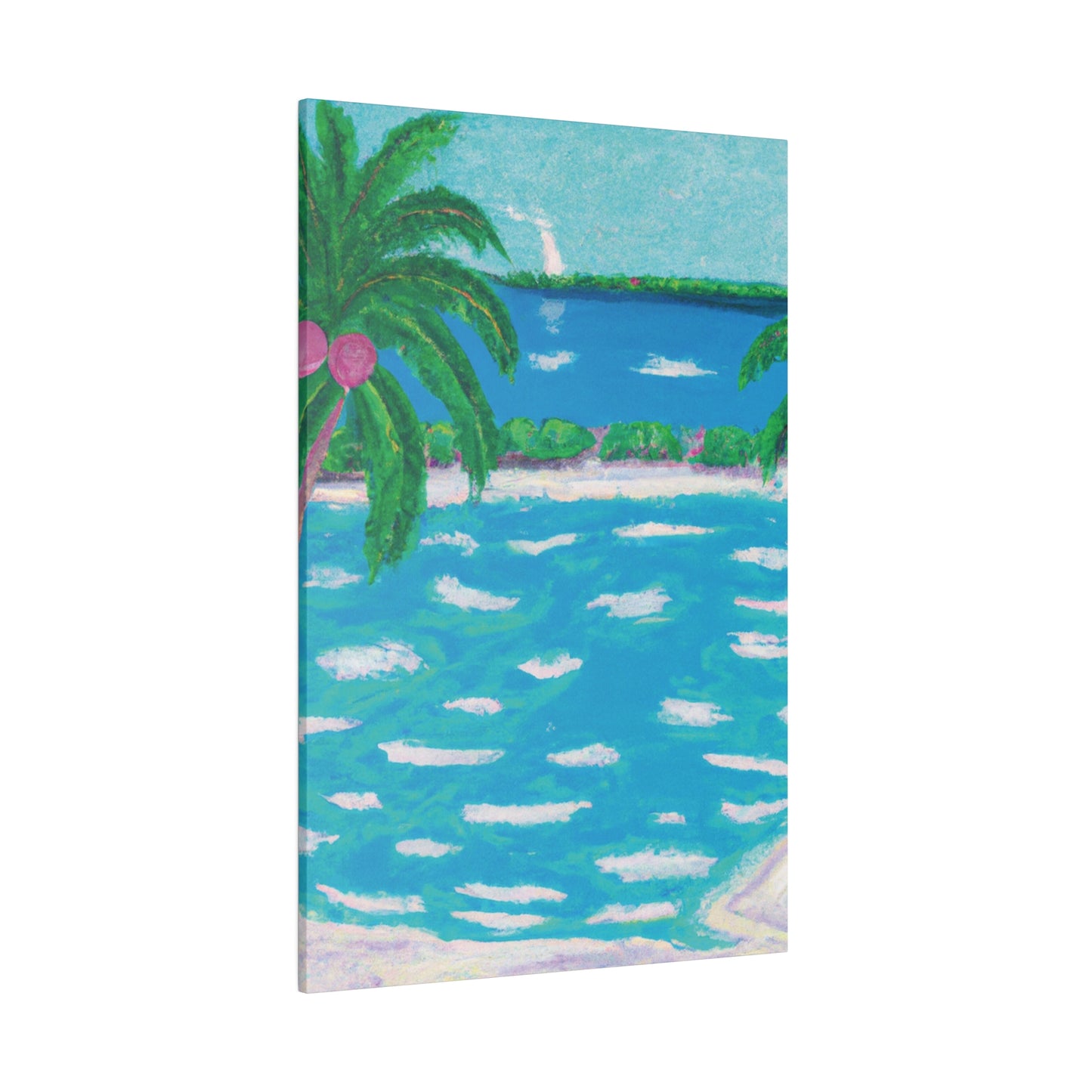 7341Z - Bahamas Ocean Painting Print | Bahamas | Ocean | Beach | Poster | Home Decor | Wall Art | Canvas