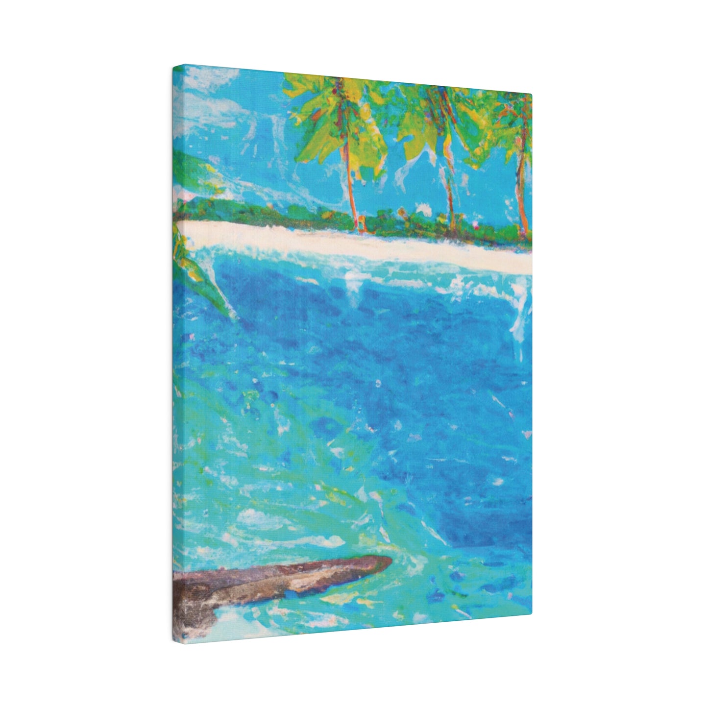 5065C - Bahamas Ocean Painting Print | Bahamas | Ocean | Beach | Poster | Home Decor | Wall Art | Canvas