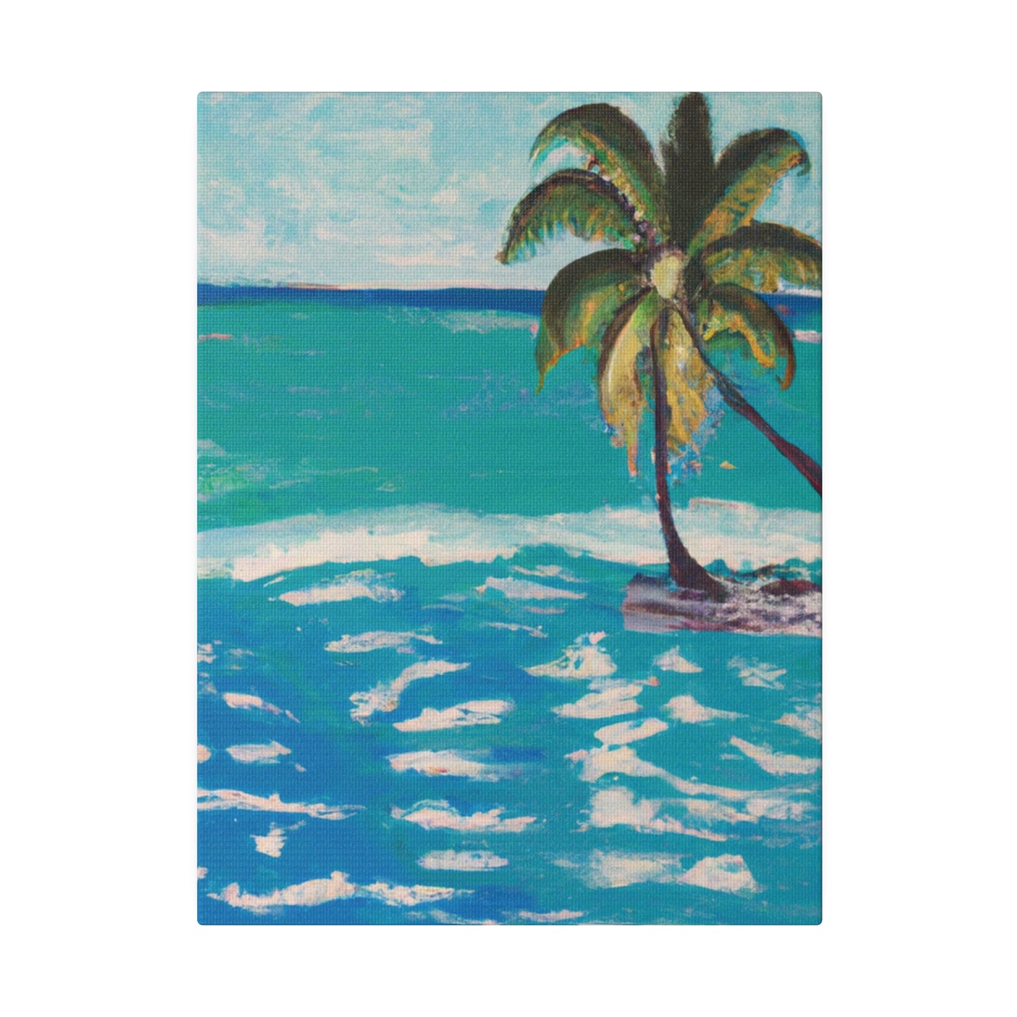 4081V - Bahamas Ocean Painting Print | Bahamas | Ocean | Beach | Poster | Home Decor | Wall Art | Canvas