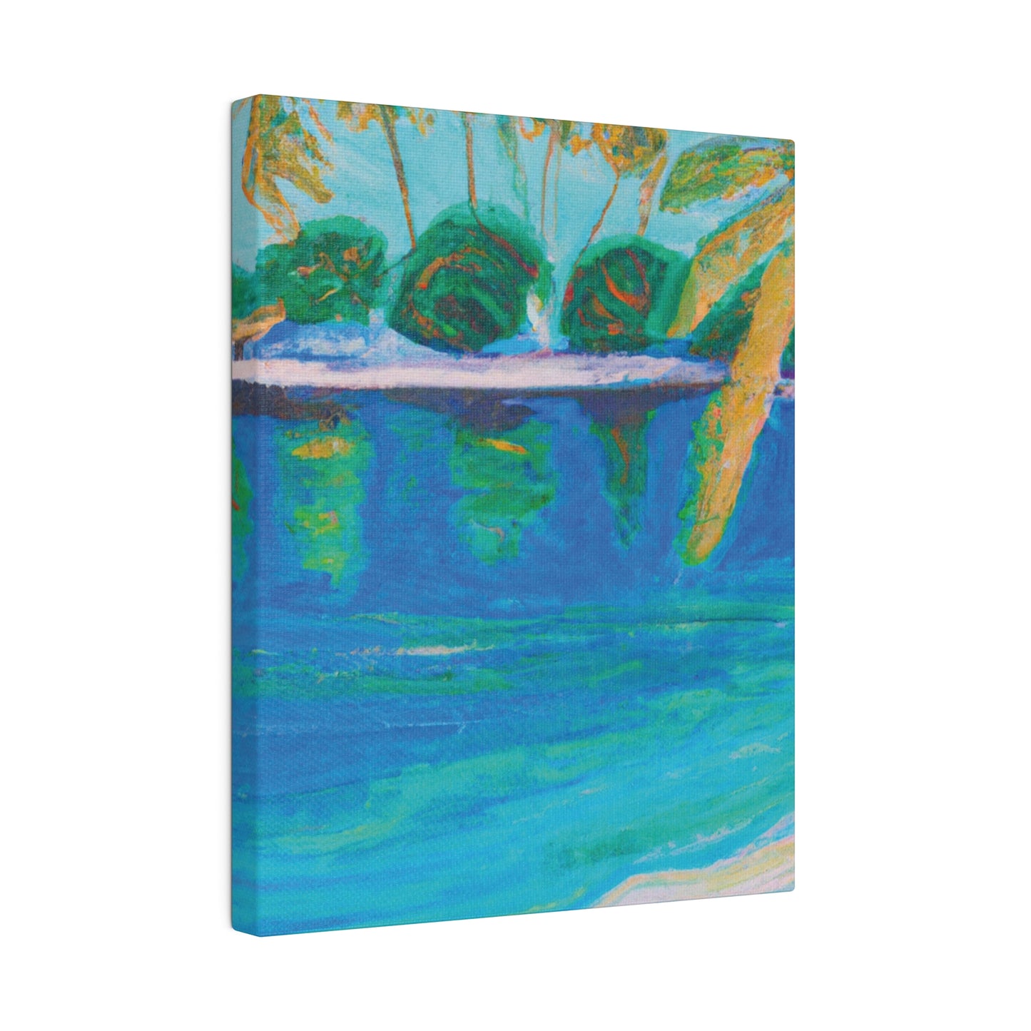 8975V - Bahamas Ocean Painting Print | Bahamas | Ocean | Beach | Poster | Home Decor | Wall Art | Canvas