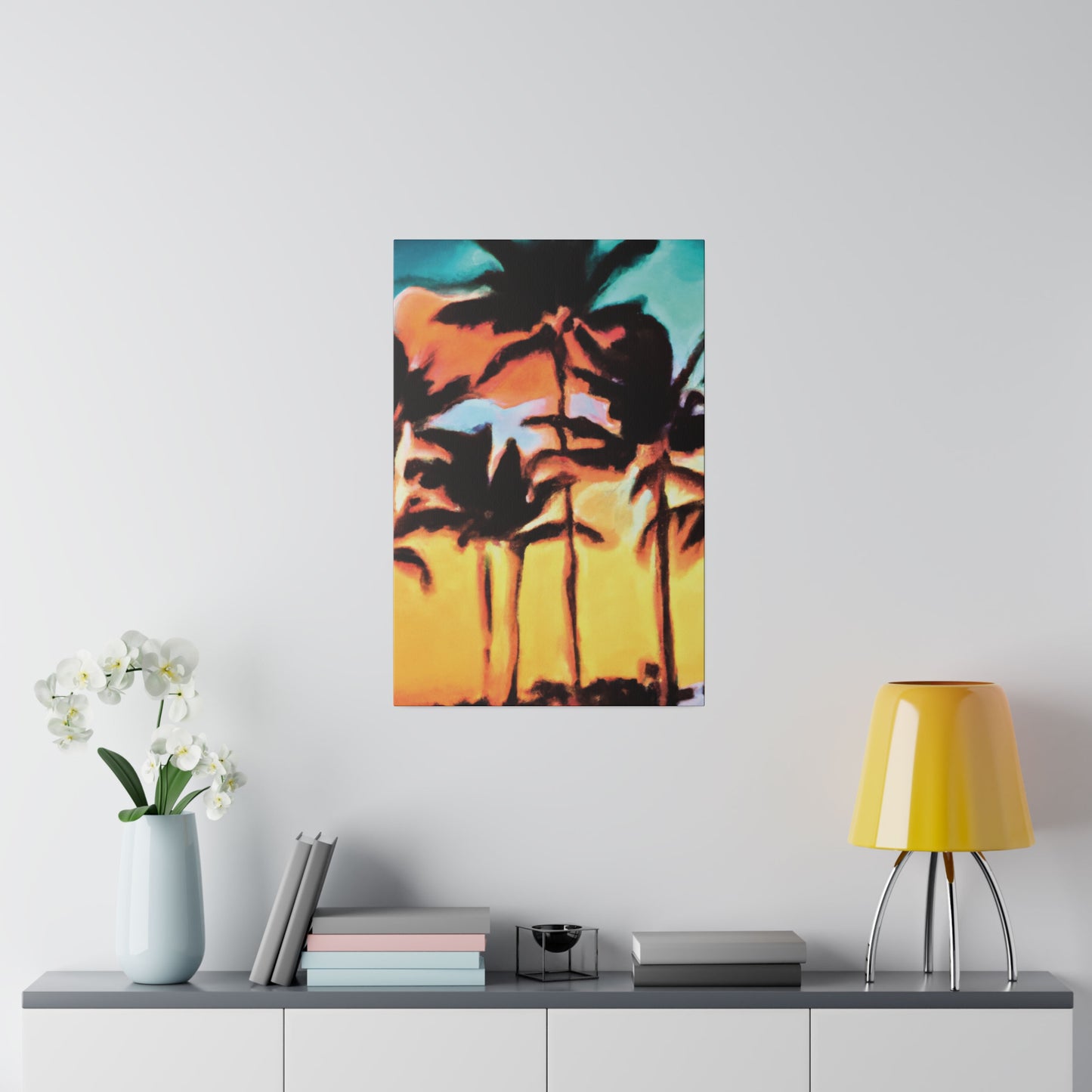 6306Z - Miami Beach Sunset Painting Print | Miami | Beach | Sunset | Poster | Home Decor | Wall Art | Canvas