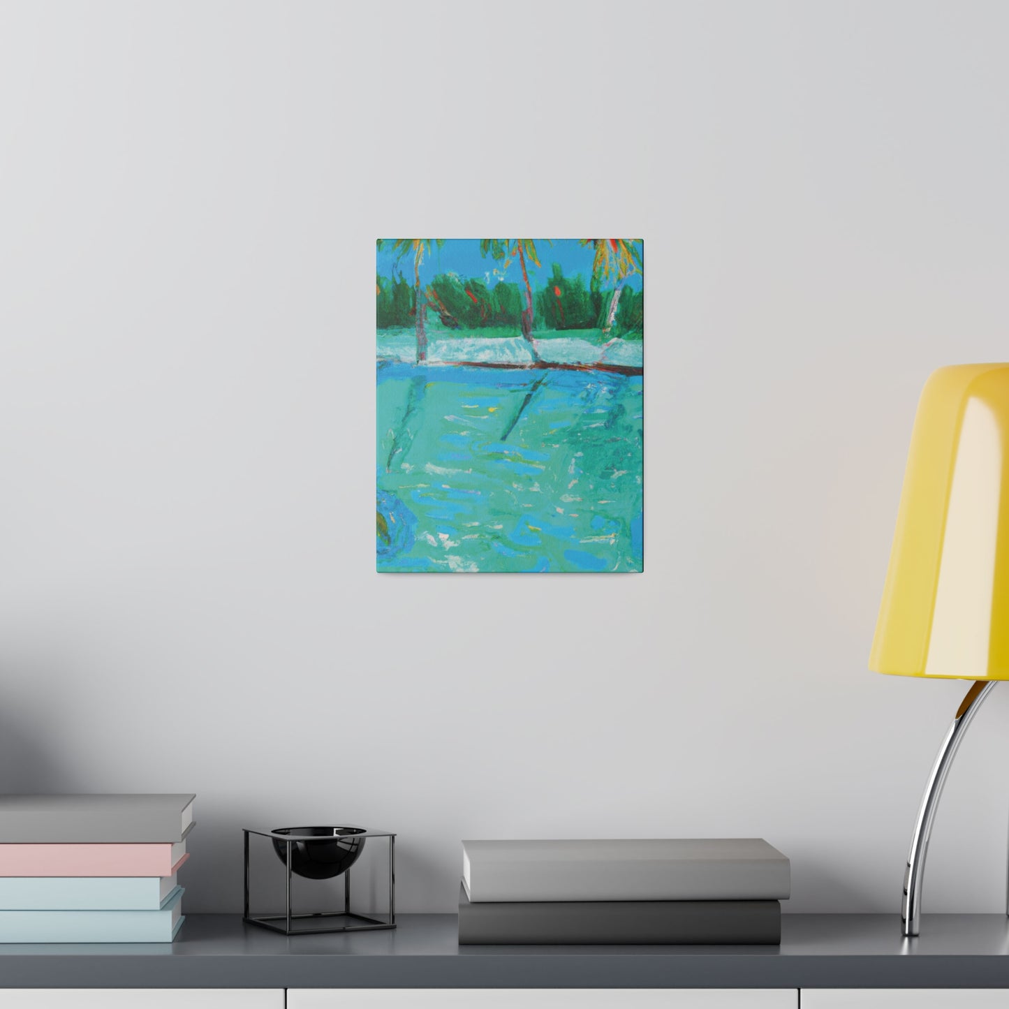 8483P - Bahamas Ocean Painting Print | Bahamas | Ocean | Beach | Poster | Home Decor | Wall Art | Canvas