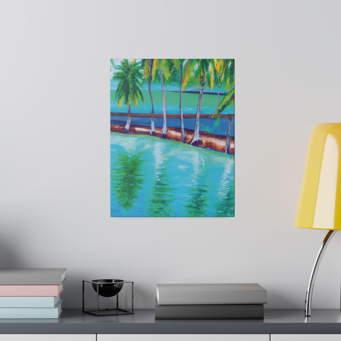 9214C - Bahamas Ocean Painting Print | Bahamas | Ocean | Beach | Poster | Home Decor | Wall Art | Canvas