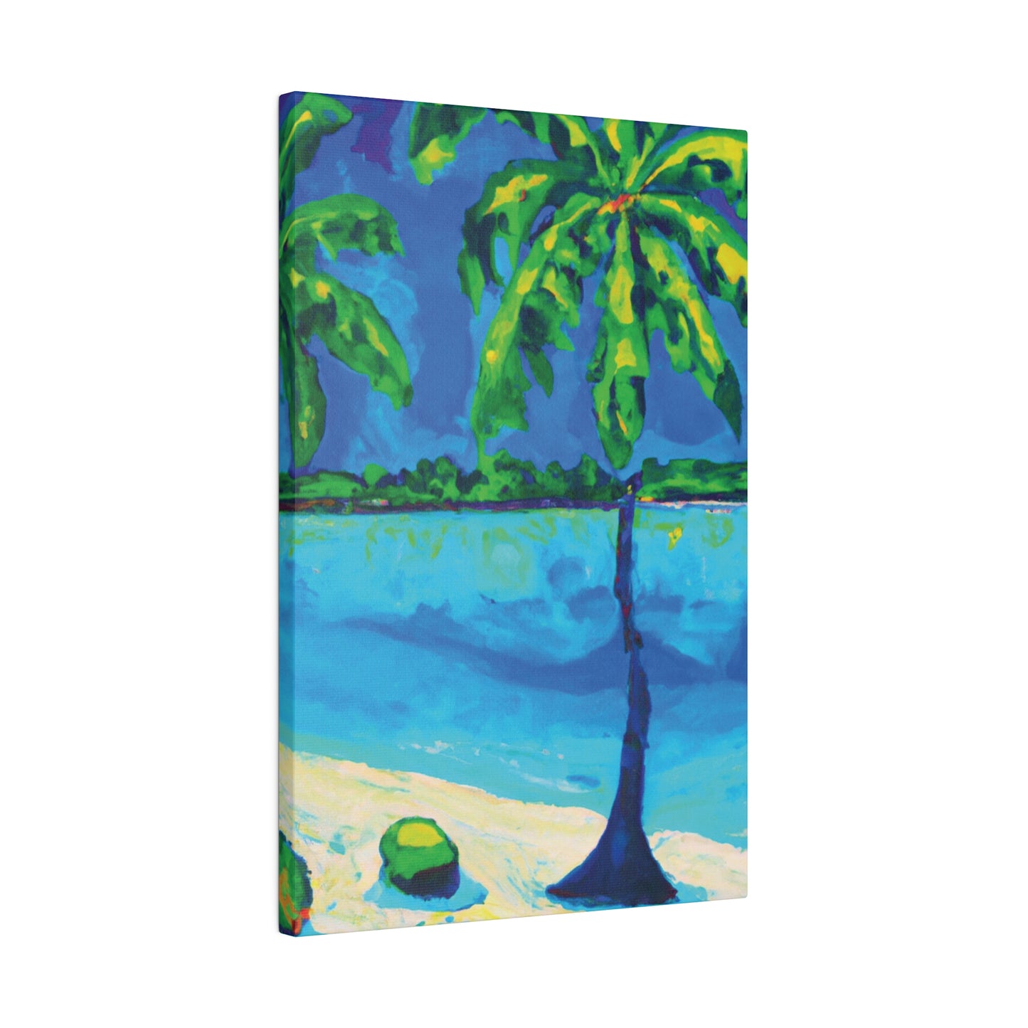 7381V - Bahamas Ocean Painting Print | Bahamas | Ocean | Beach | Poster | Home Decor | Wall Art | Canvas