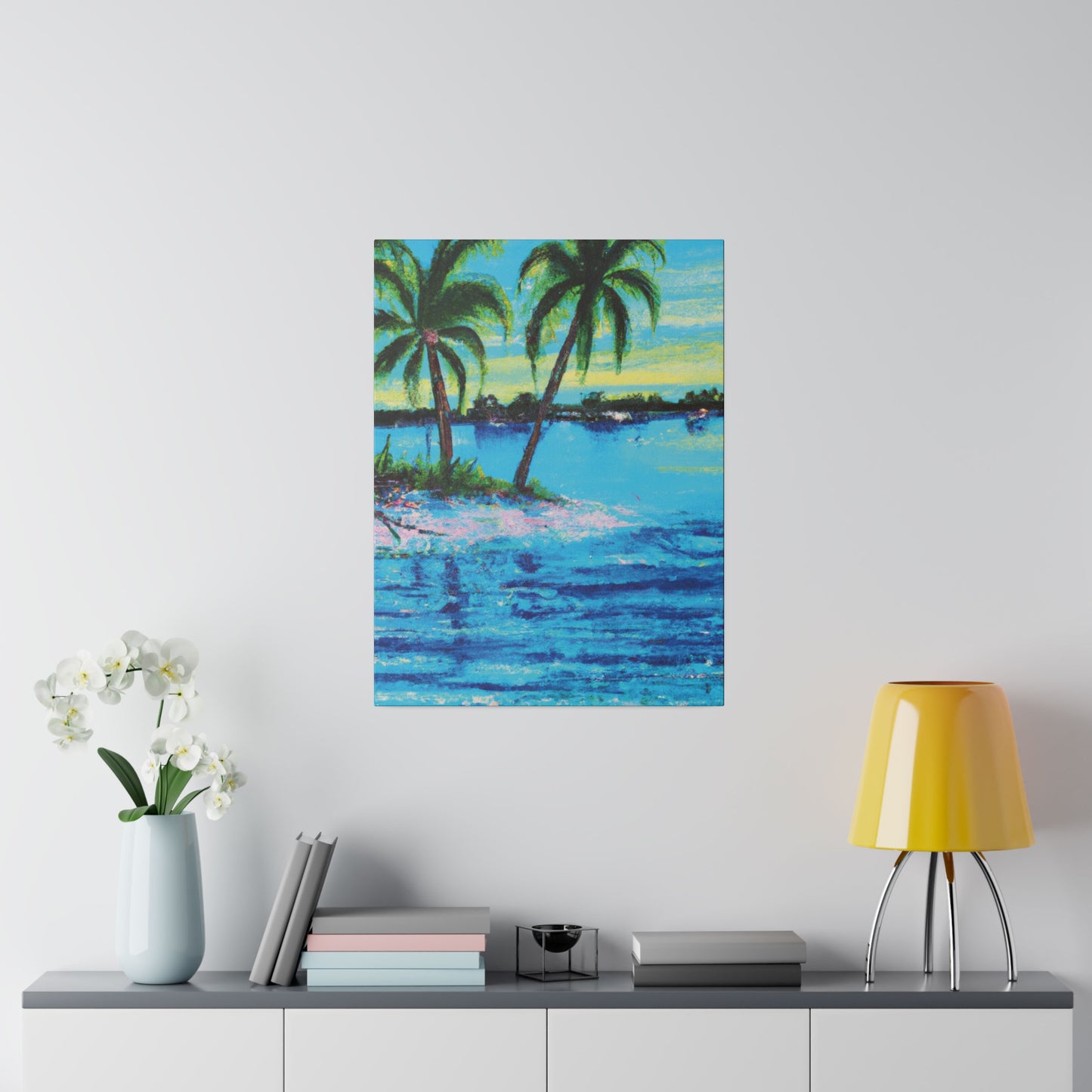 8156G - Bahamas Ocean Painting Print | Bahamas | Ocean | Beach | Poster | Home Decor | Wall Art | Canvas