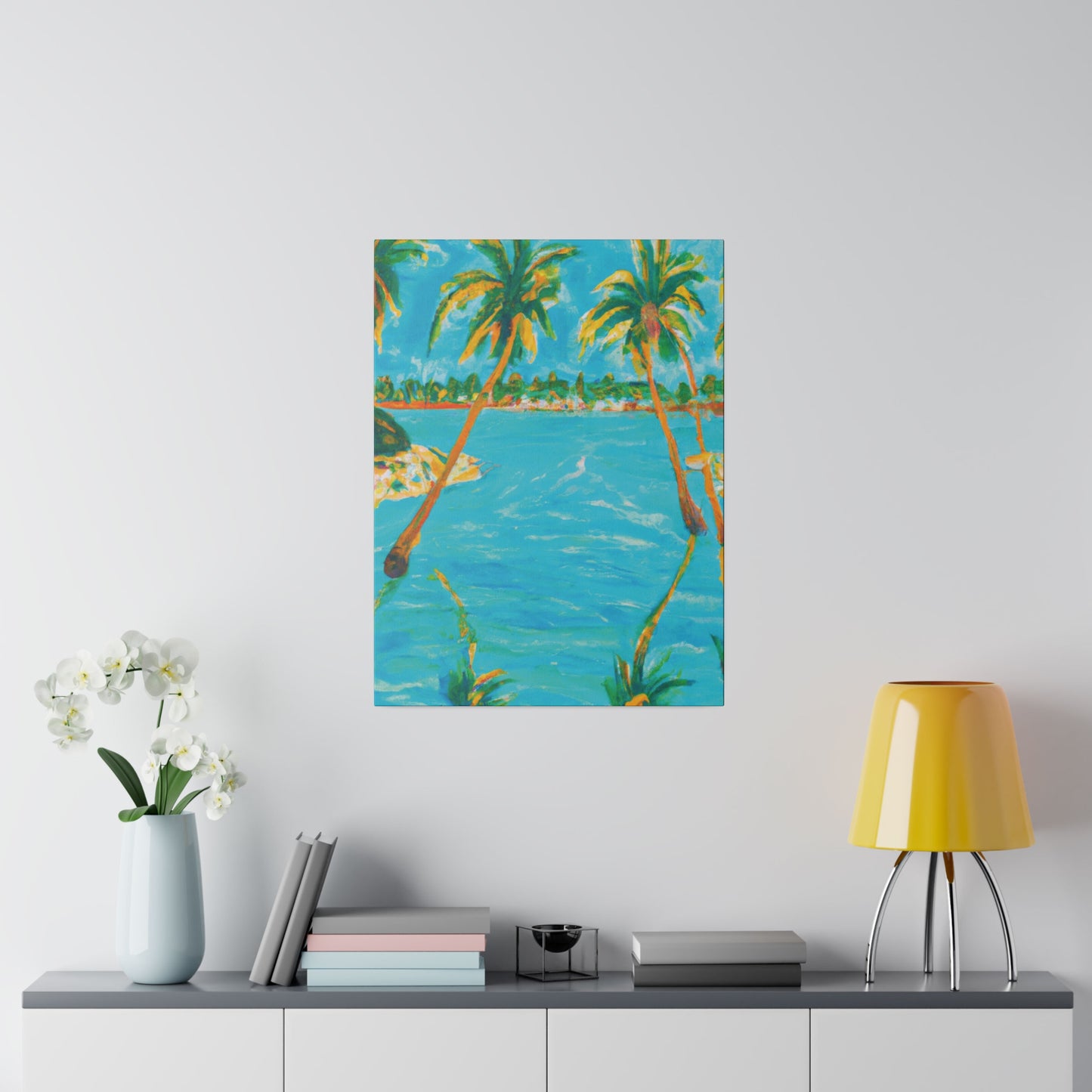 4338G - Bahamas Ocean Painting Print | Bahamas | Ocean | Beach | Poster | Home Decor | Wall Art | Canvas