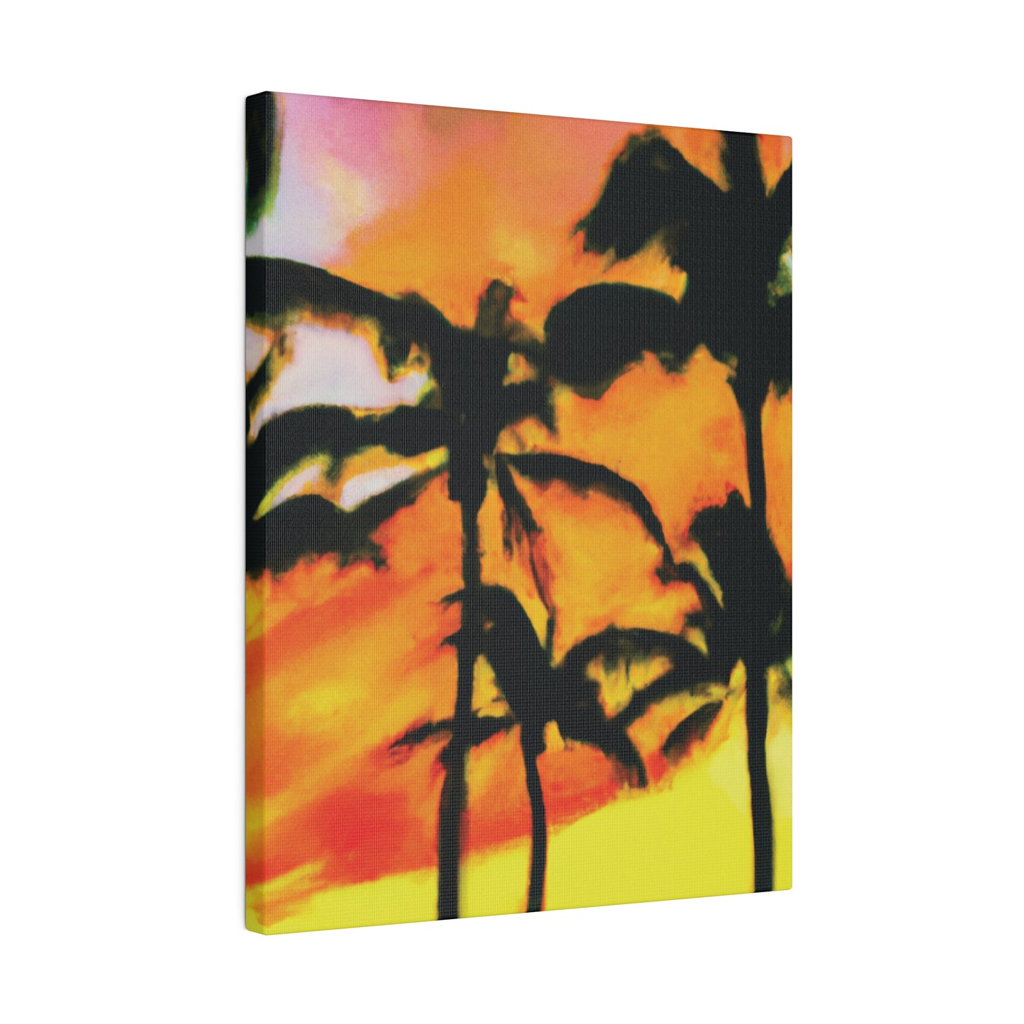 8694V - Miami Beach Sunset Painting Print | Miami | Beach | Sunset | Poster | Home Decor | Wall Art | Canvas