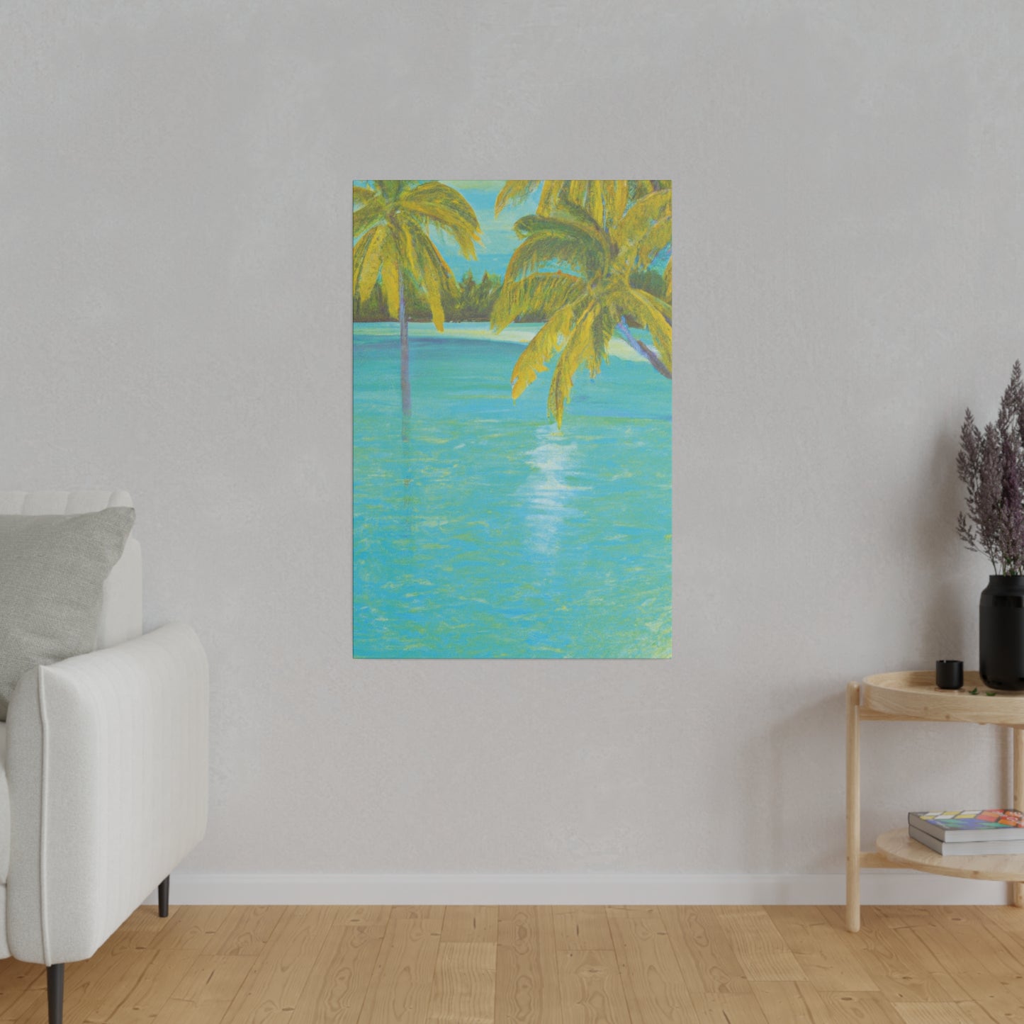 3412M - Bahamas Ocean Painting Print | Bahamas | Ocean | Beach | Poster | Home Decor | Wall Art | Canvas