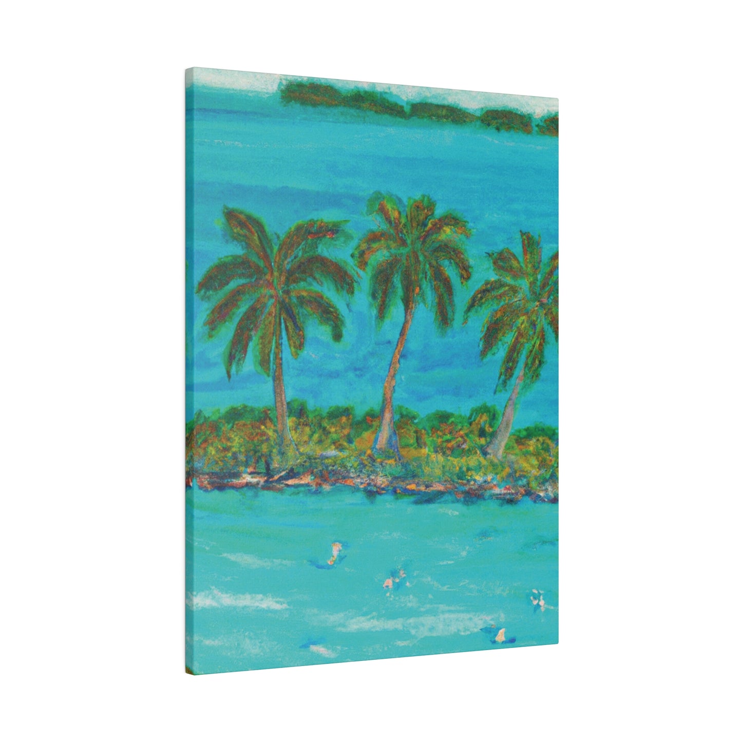 4205N - Bahamas Ocean Painting Print | Bahamas | Ocean | Beach | Poster | Home Decor | Wall Art | Canvas