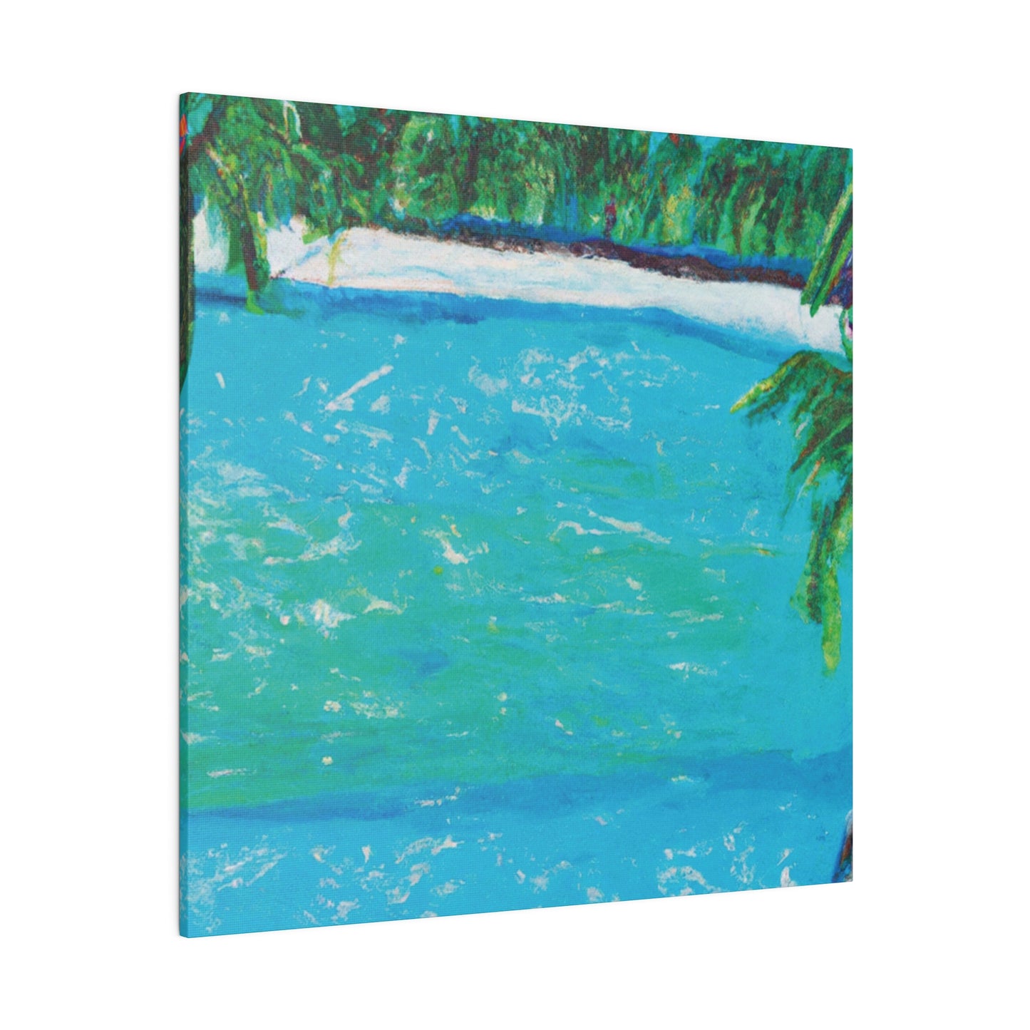 3234T - Bahamas Ocean Painting Print | Bahamas | Ocean | Beach | Poster | Home Decor | Wall Art | Canvas