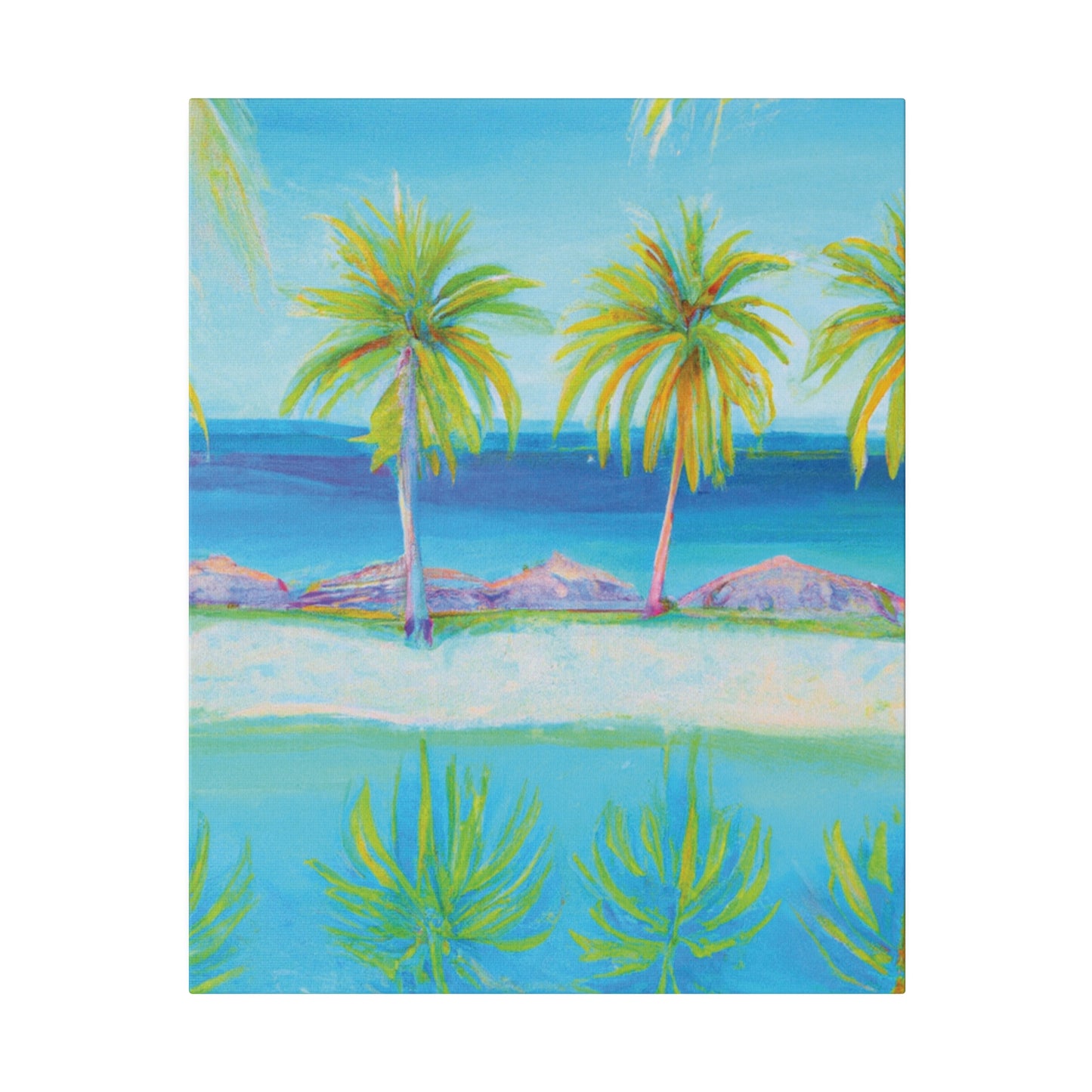 7646F - Bahamas Ocean Painting Print | Bahamas | Ocean | Beach | Poster | Home Decor | Wall Art | Canvas