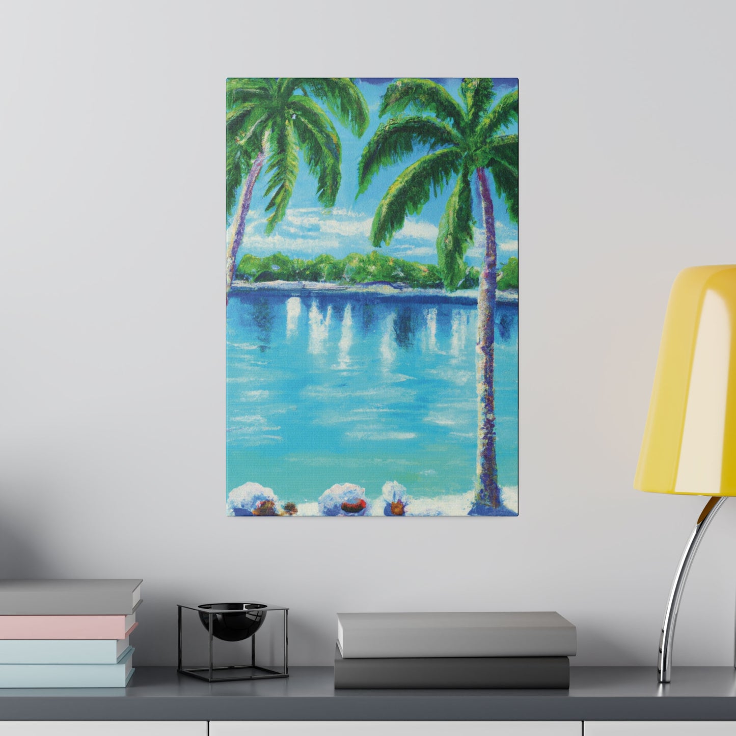 4482N - Bahamas Ocean Painting Print | Bahamas | Ocean | Beach | Poster | Home Decor | Wall Art | Canvas