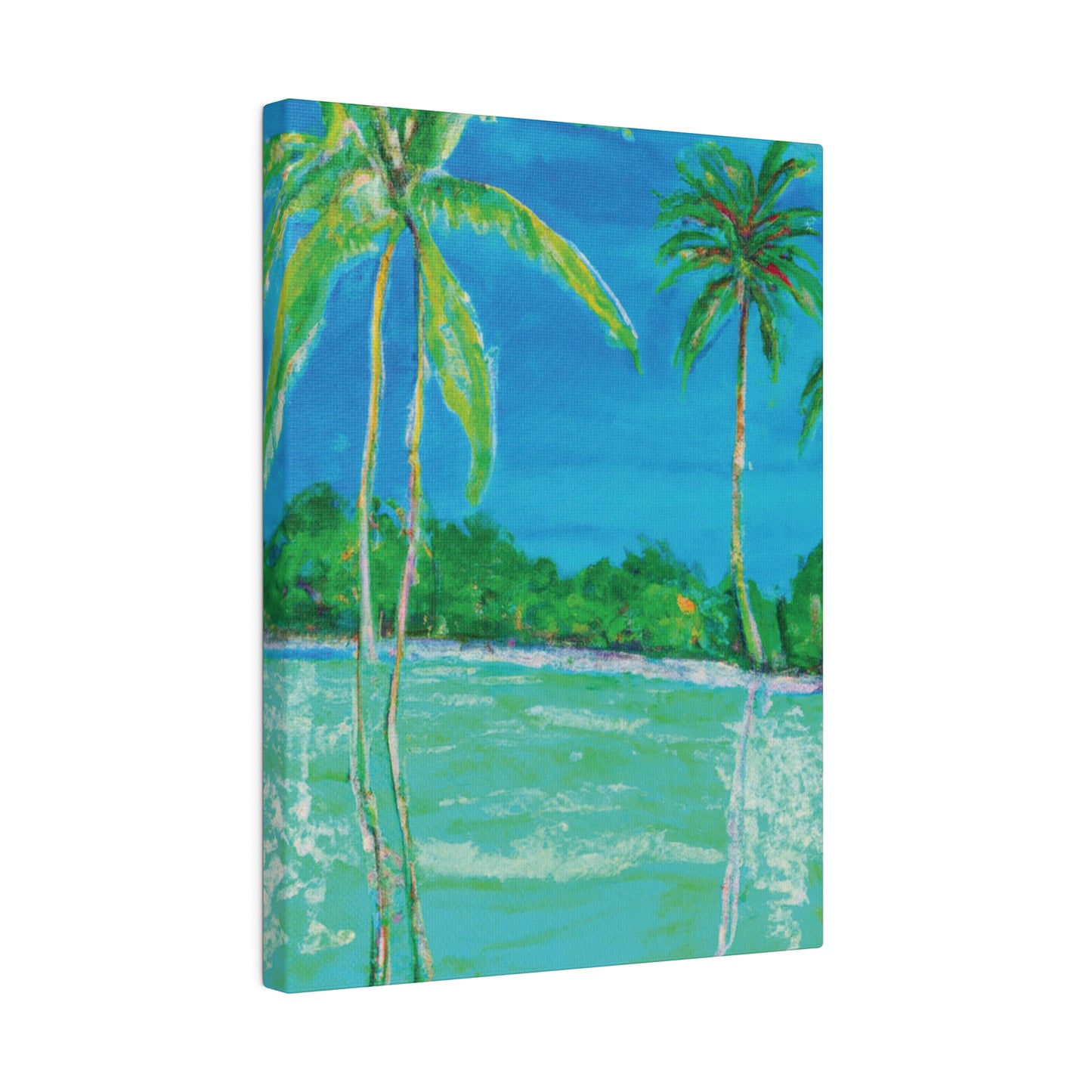 5185A - Bahamas Ocean Painting Print | Bahamas | Ocean | Beach | Poster | Home Decor | Wall Art | Canvas