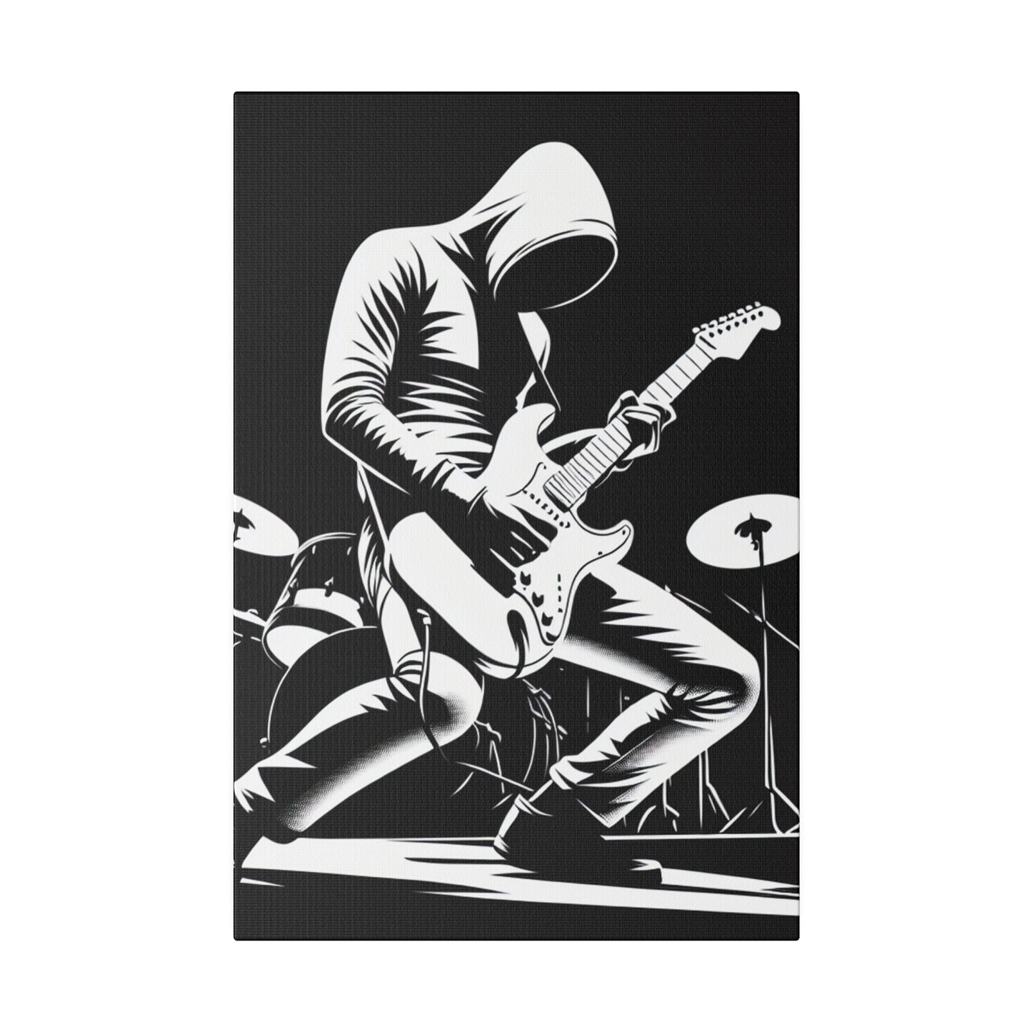 7864J - music art work, rockstar gifts, musician gift ideas, guitar art work, guitar artwork, guitar wall art canvas, playing guitar, decor