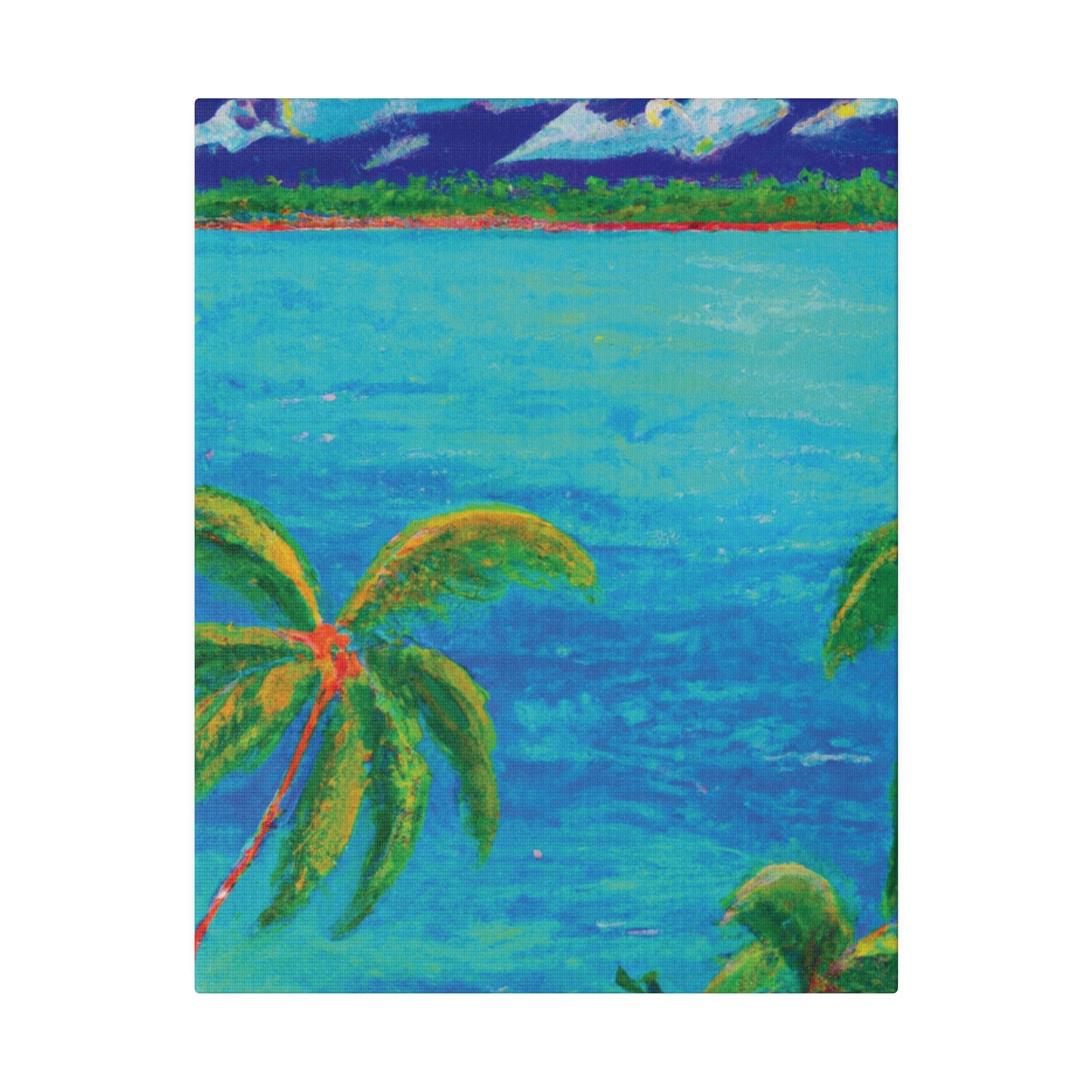 5654U - Bahamas Ocean Painting Print | Bahamas | Ocean | Beach | Poster | Home Decor | Wall Art | Canvas