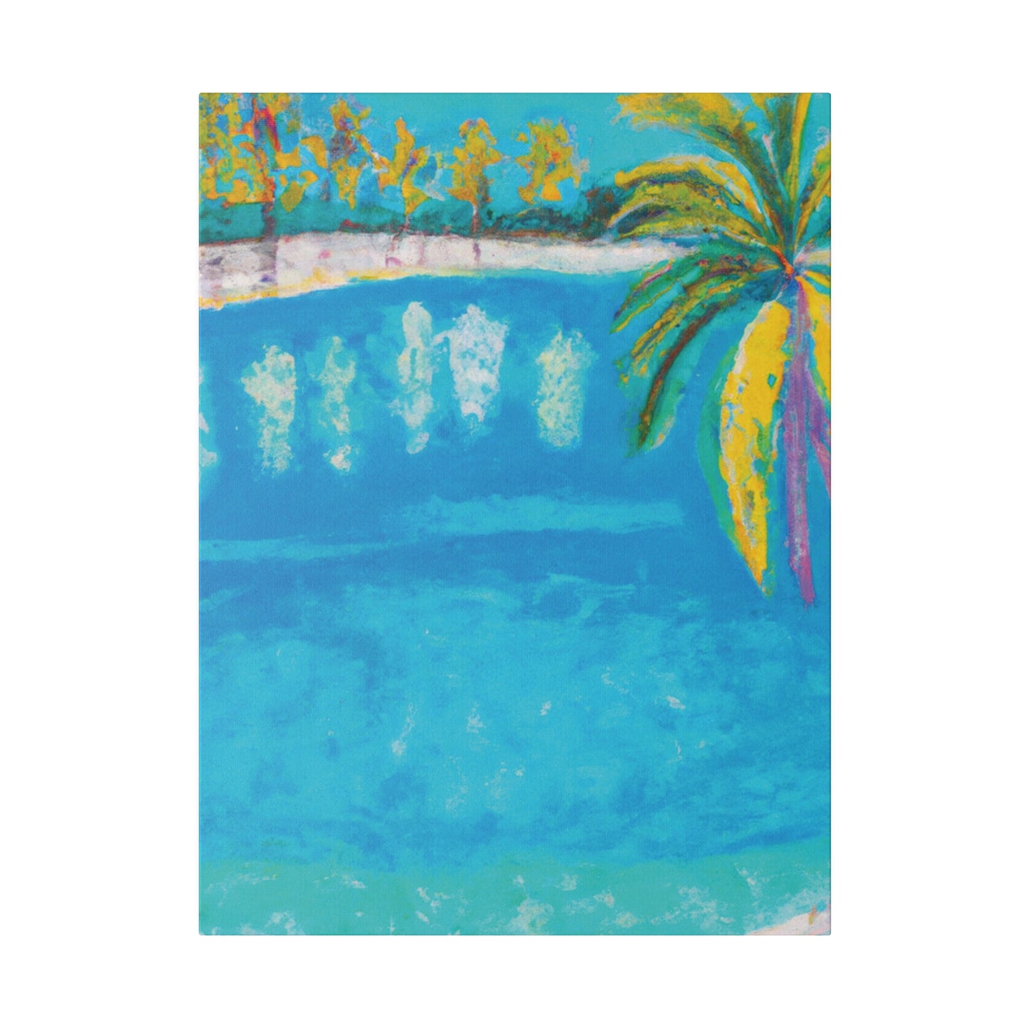 2193F - Bahamas Ocean Painting Print | Bahamas | Ocean | Beach | Poster | Home Decor | Wall Art | Canvas