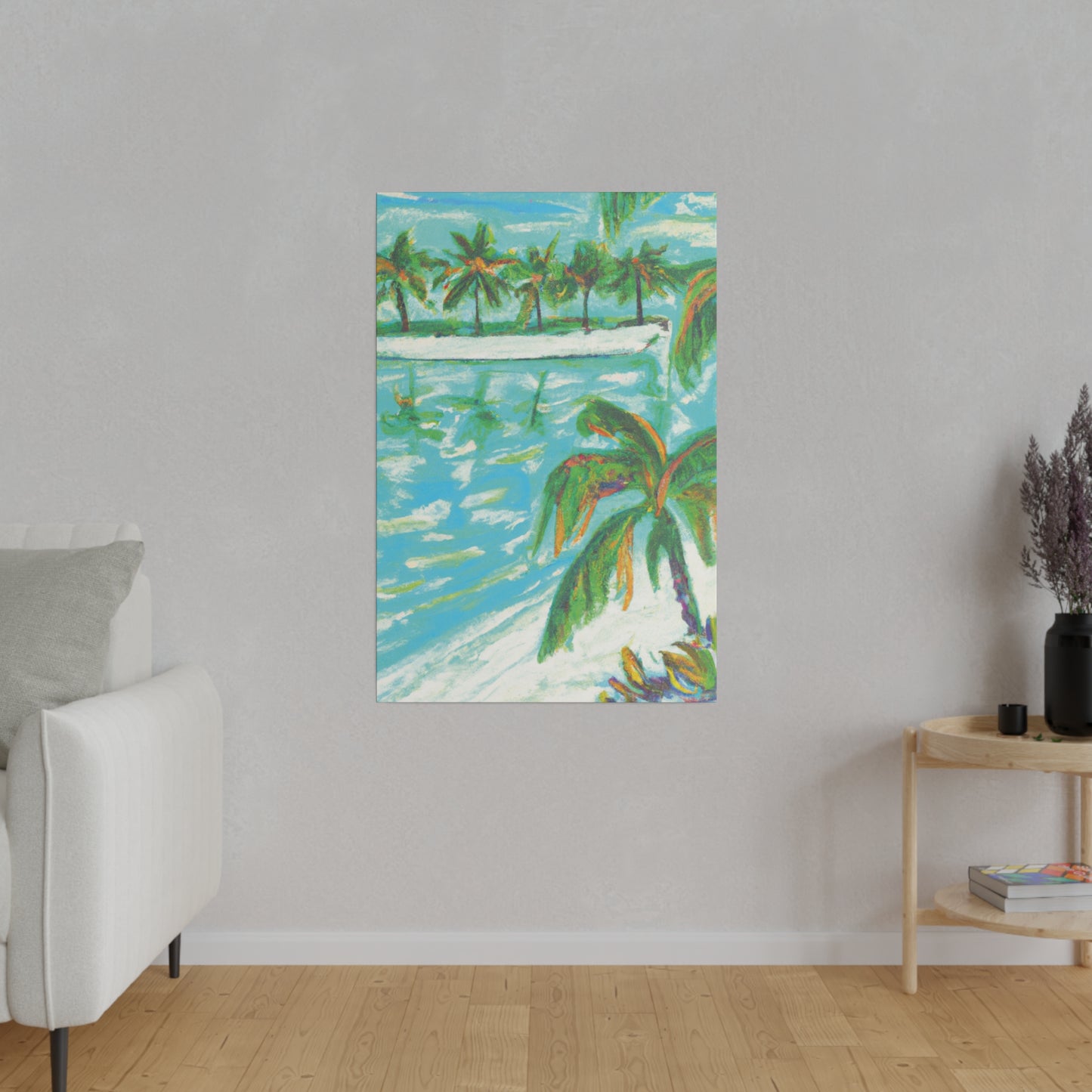 7103O - Bahamas Ocean Painting Print | Bahamas | Ocean | Beach | Poster | Home Decor | Wall Art | Canvas