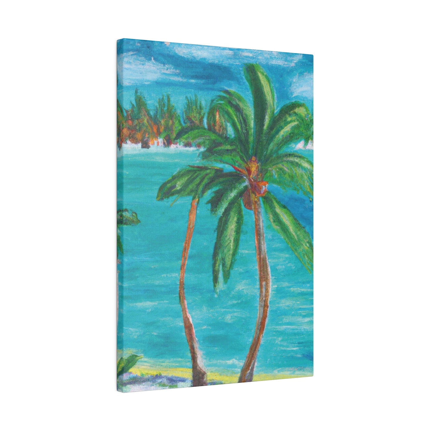 8299I - Bahamas Ocean Painting Print | Bahamas | Ocean | Beach | Poster | Home Decor | Wall Art | Canvas