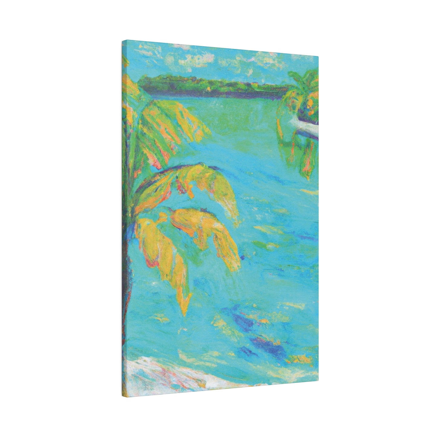 8857G - Bahamas Ocean Painting Print | Bahamas | Ocean | Beach | Poster | Home Decor | Wall Art | Canvas