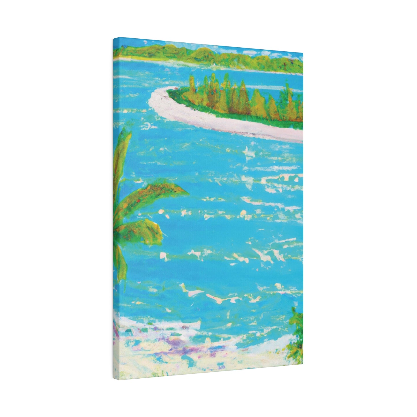 9555G - Bahamas Ocean Painting Print | Bahamas | Ocean | Beach | Poster | Home Decor | Wall Art | Canvas